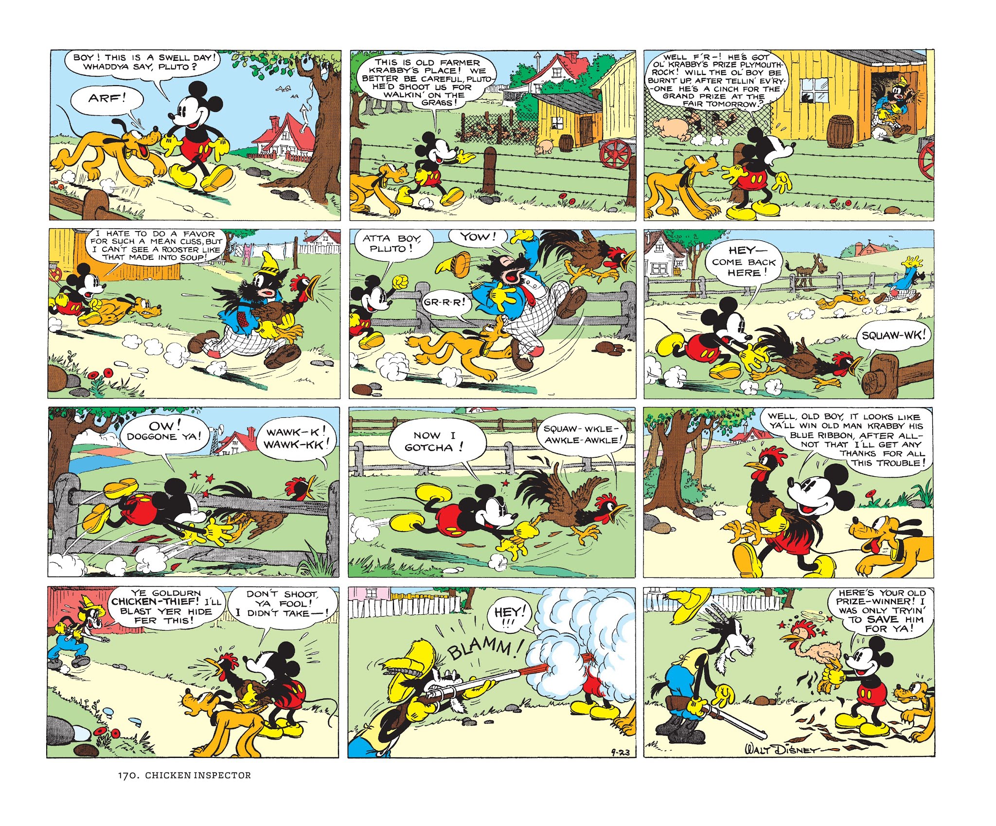 Read online Walt Disney's Mickey Mouse Color Sundays comic -  Issue # TPB 1 (Part 2) - 70