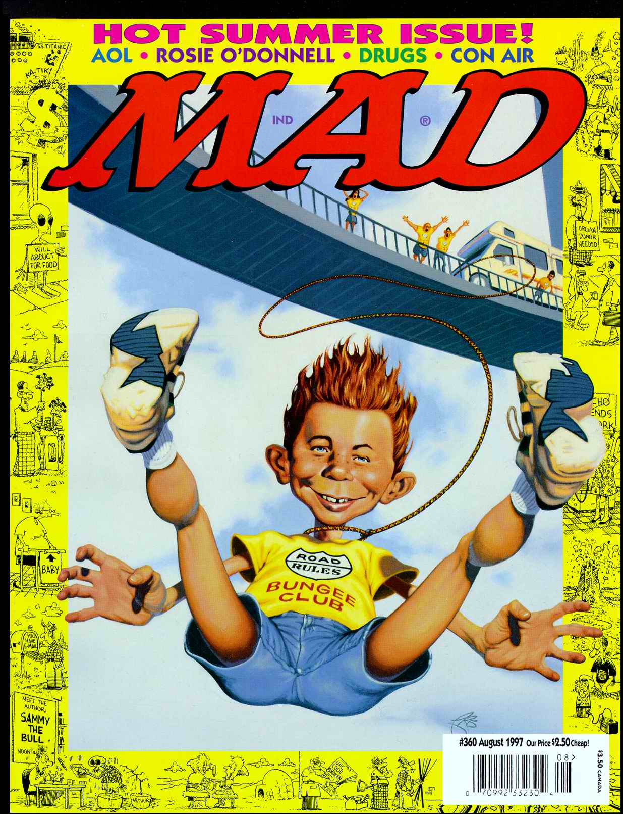 Read online MAD comic -  Issue #360 - 1