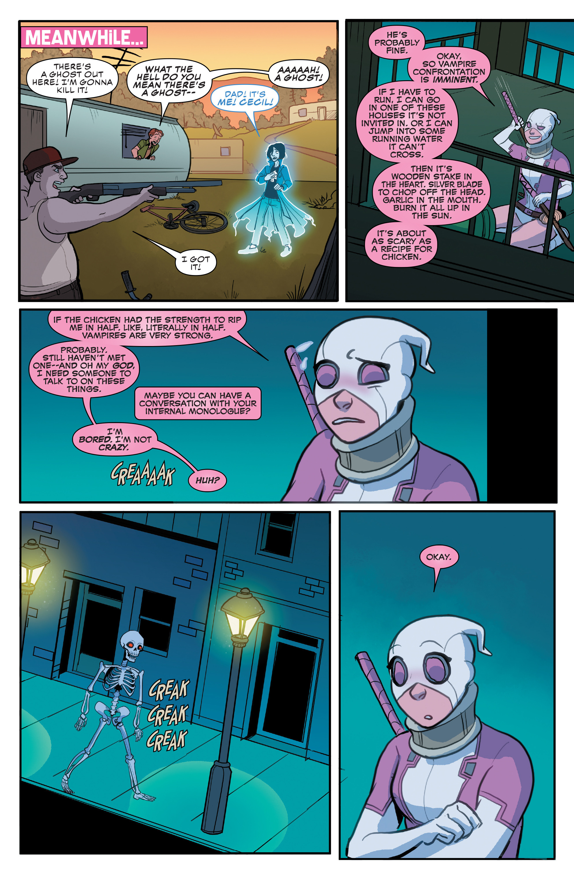Read online The Unbelievable Gwenpool comic -  Issue #11 - 11