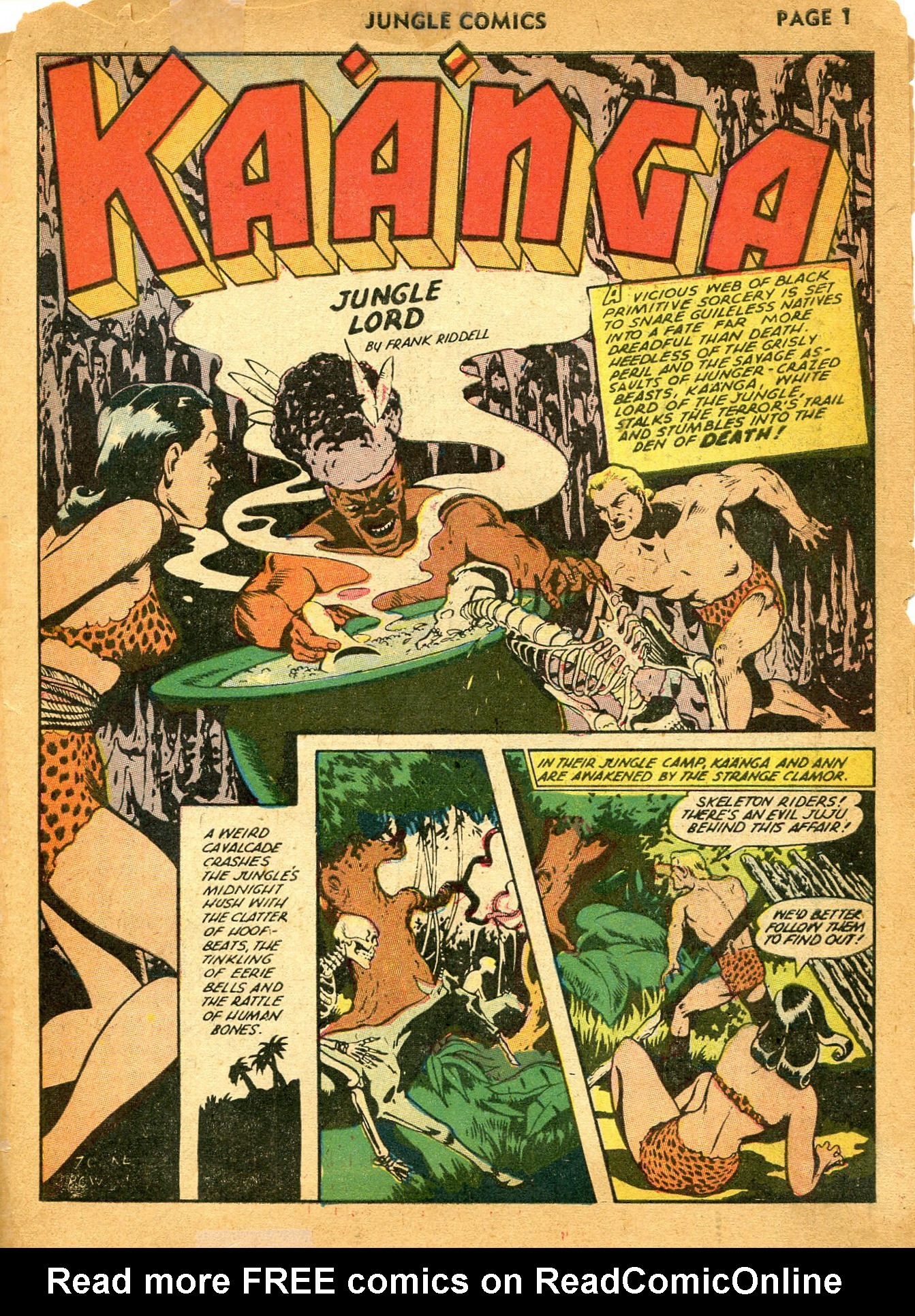 Read online Jungle Comics comic -  Issue #35 - 3