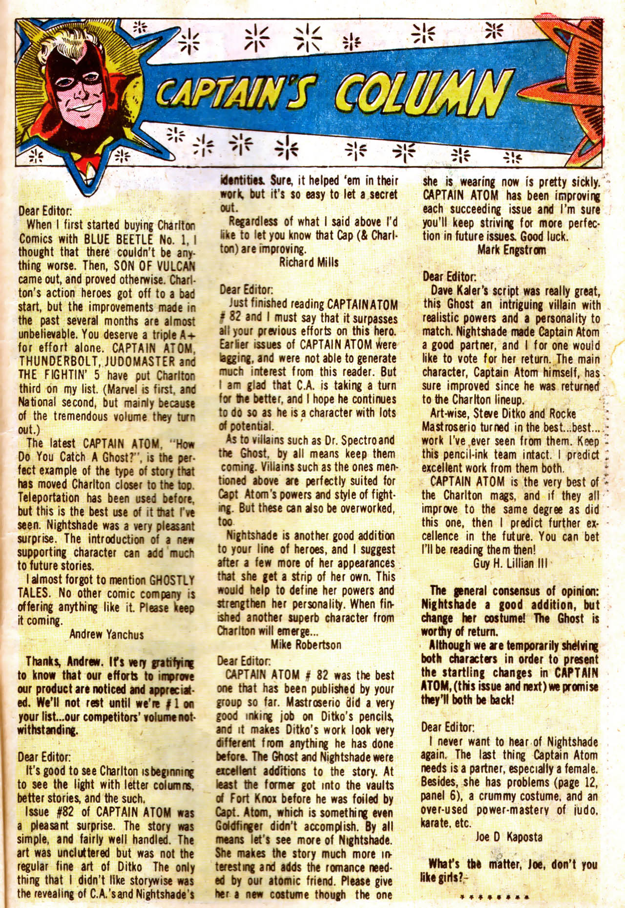 Read online Captain Atom (1965) comic -  Issue #83 - 25