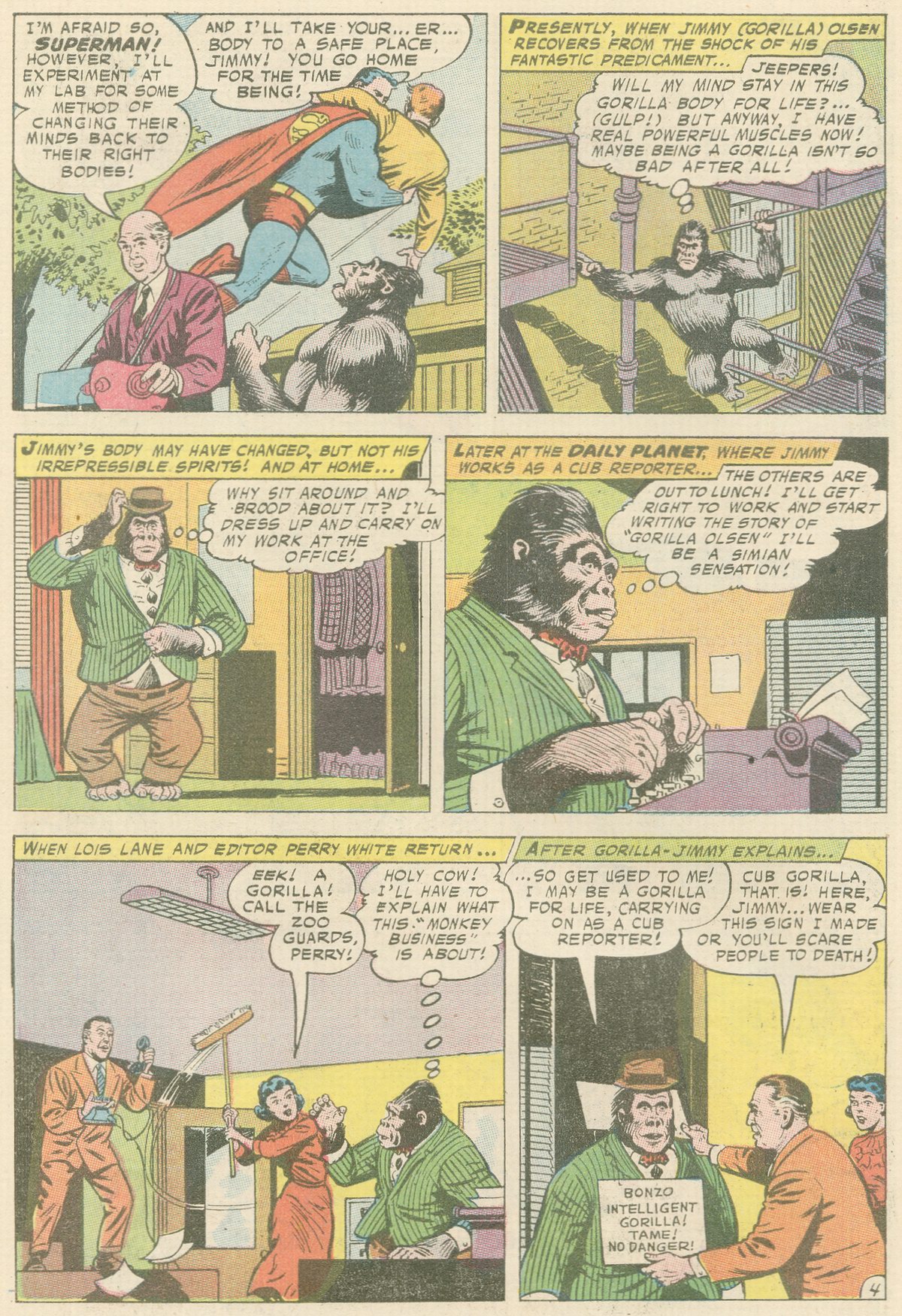 Read online Superman's Pal Jimmy Olsen comic -  Issue #116 - 6