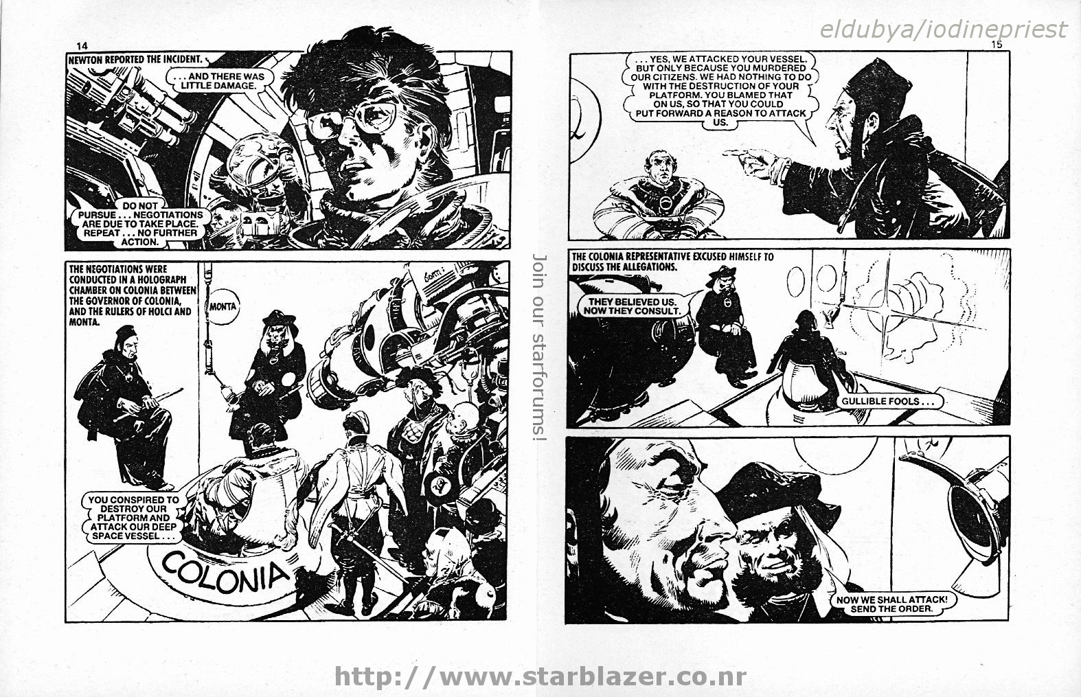 Read online Starblazer comic -  Issue #188 - 9