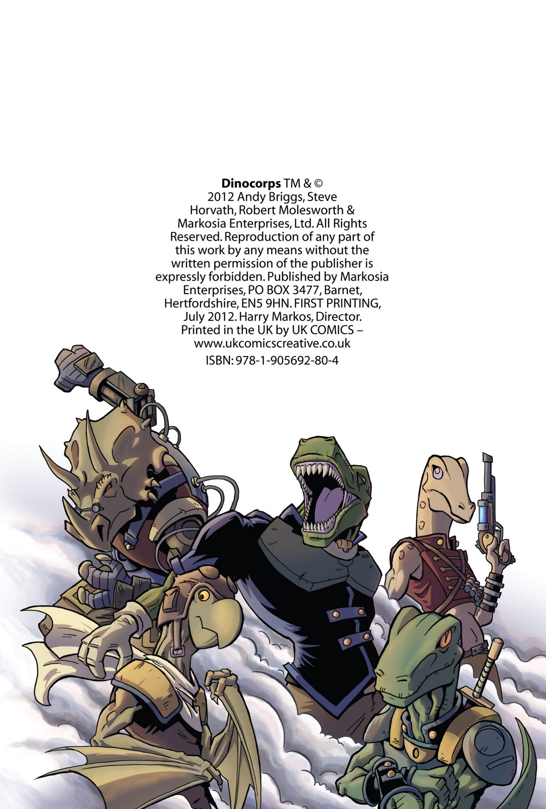 Read online Dinocorps comic -  Issue # TPB - 3