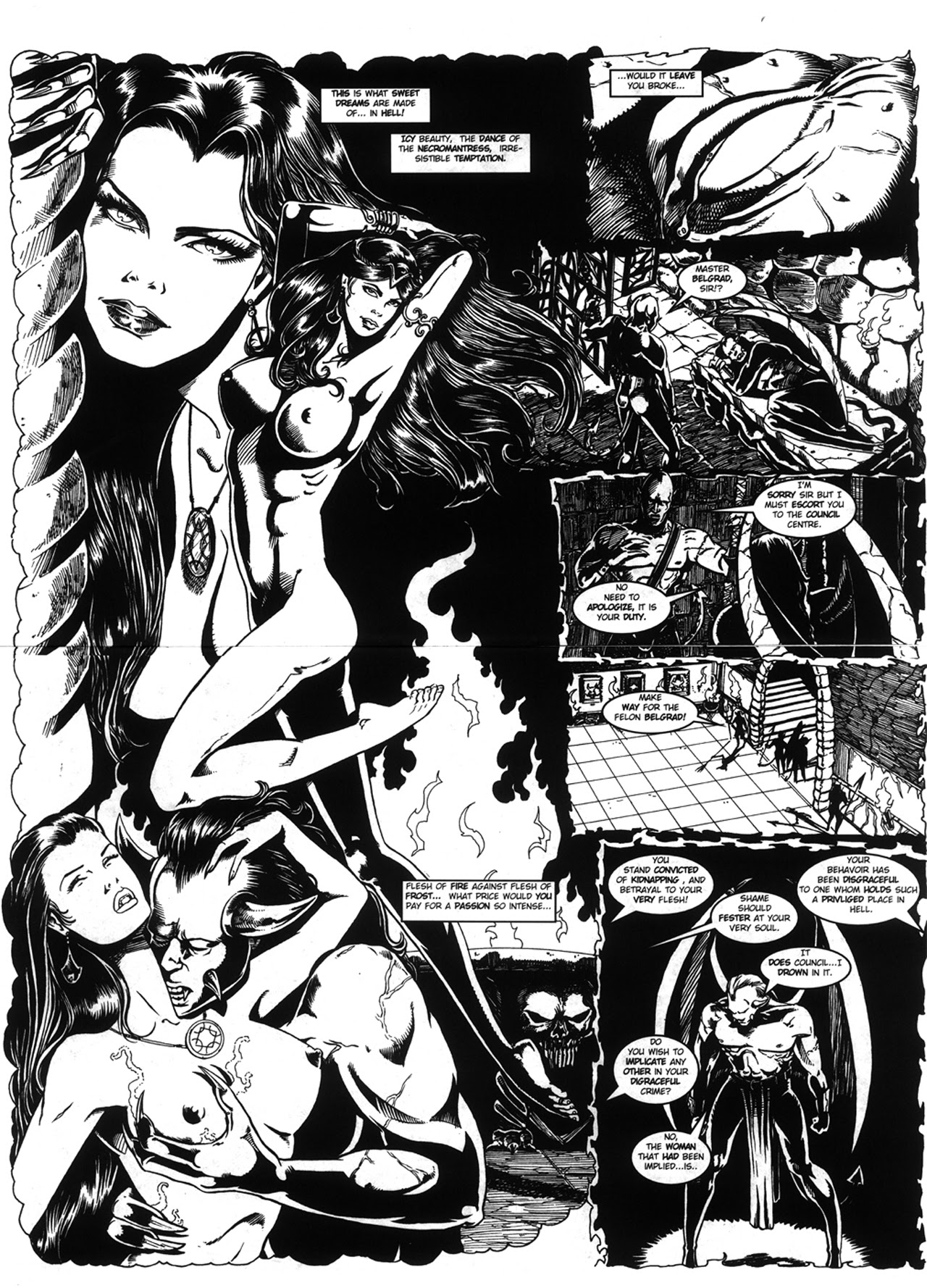 Read online Vampfire: Necromantique comic -  Issue #1 - 8
