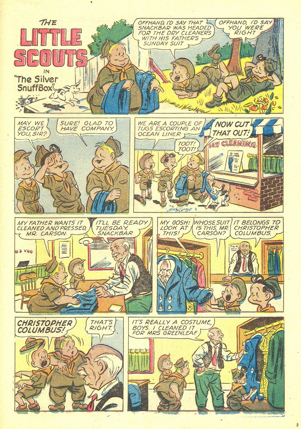 Read online Four Color Comics comic -  Issue #587 - 25