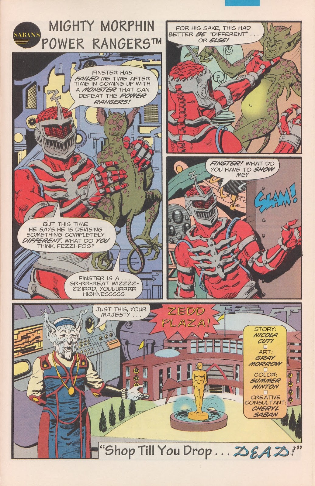 Saban's Mighty Morphin Power Rangers (1994) issue 6 - Page 23