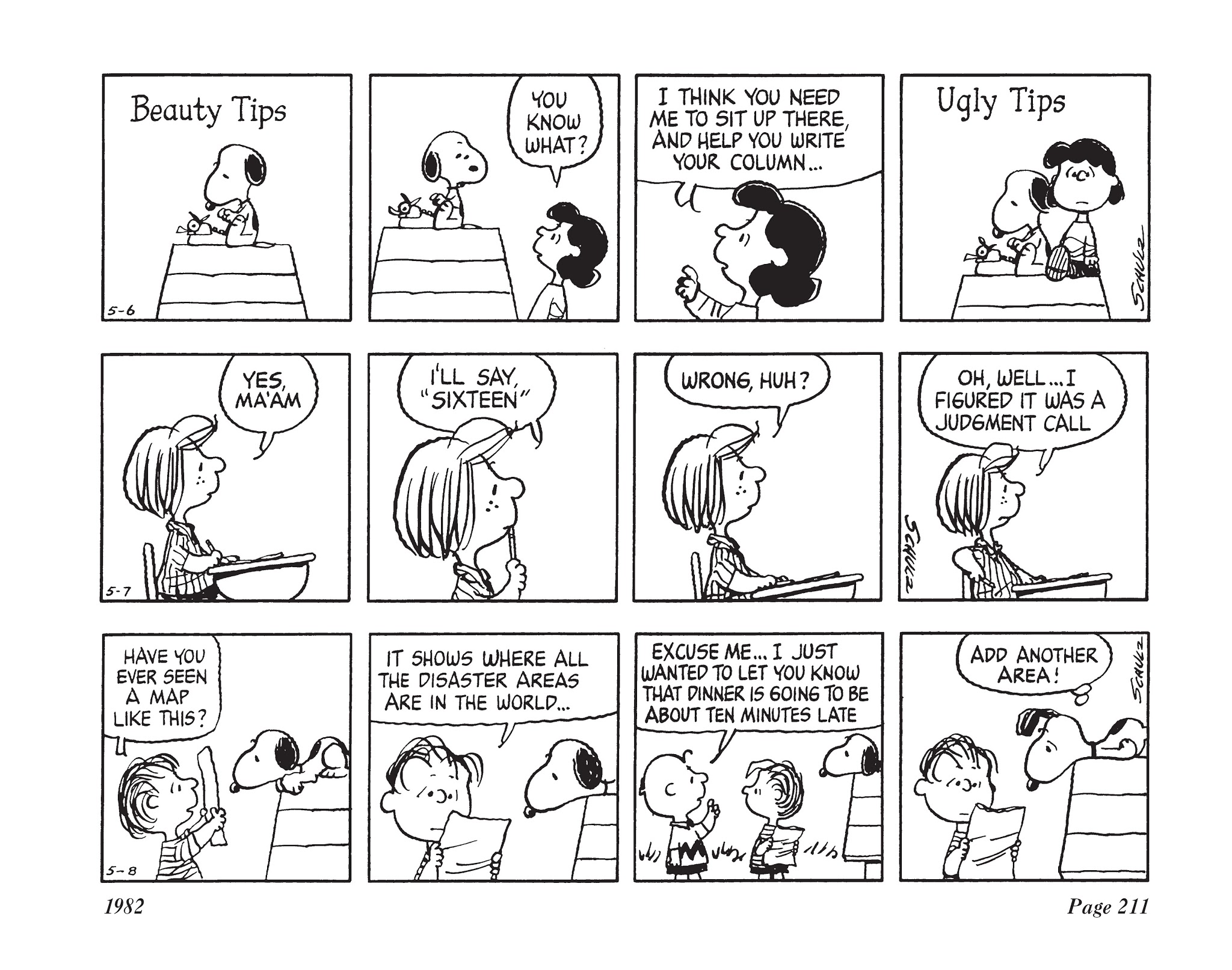 Read online The Complete Peanuts comic -  Issue # TPB 16 - 229