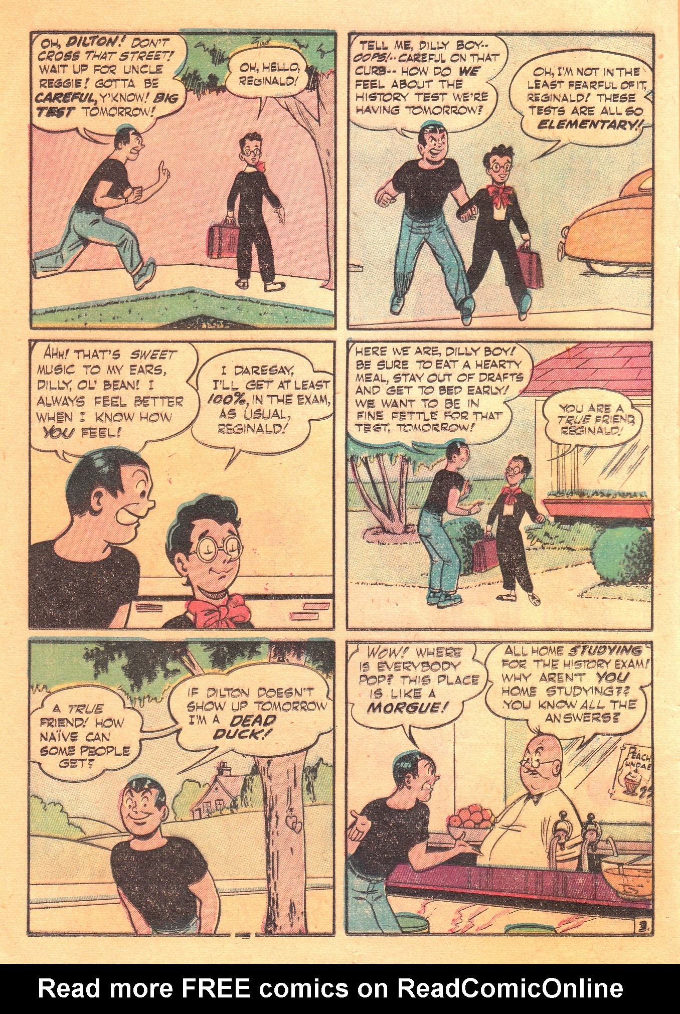 Read online Archie's Rival Reggie comic -  Issue #4 - 12