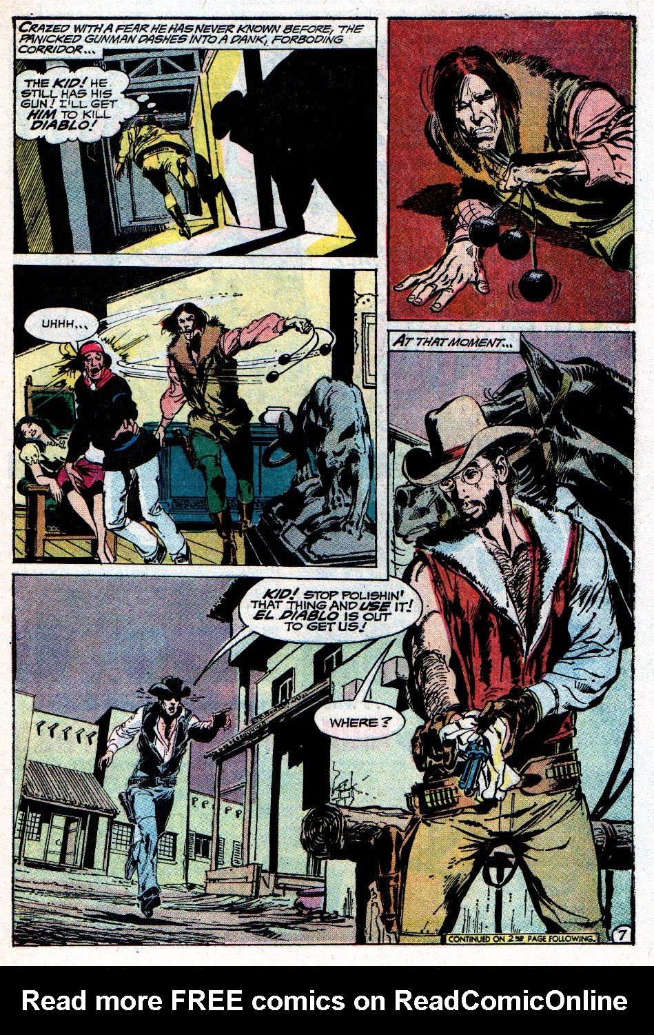 Read online Weird Western Tales (1972) comic -  Issue #13 - 27