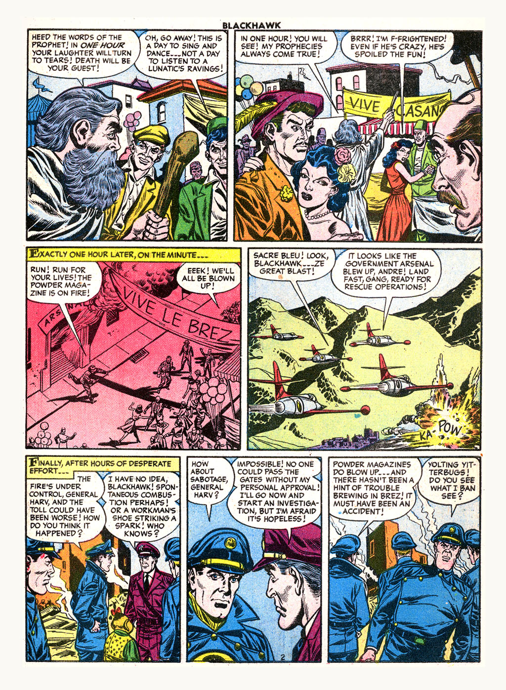 Read online Blackhawk (1957) comic -  Issue #94 - 27