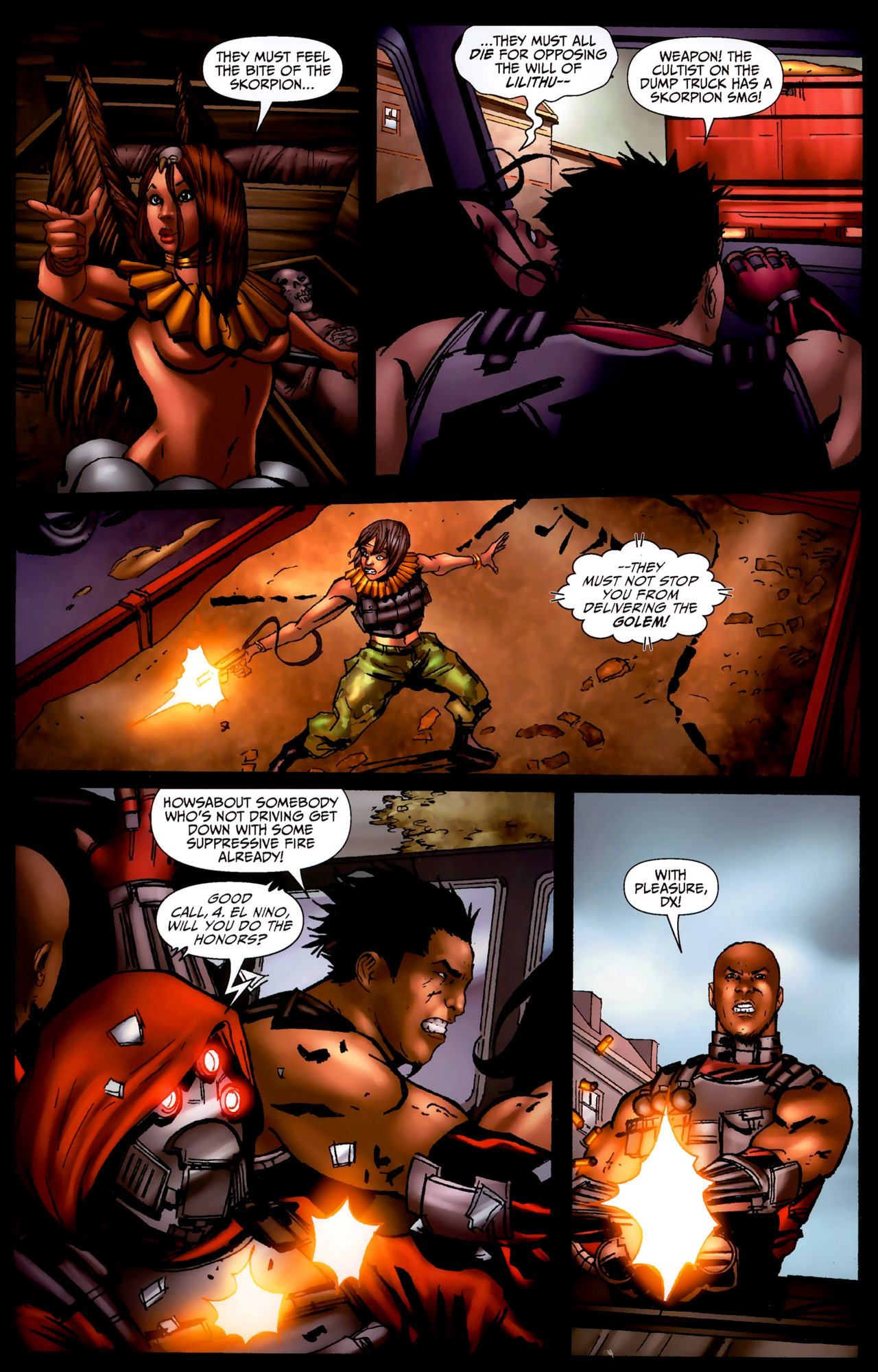 Read online Spooks: Omega Team comic -  Issue #4 - 6