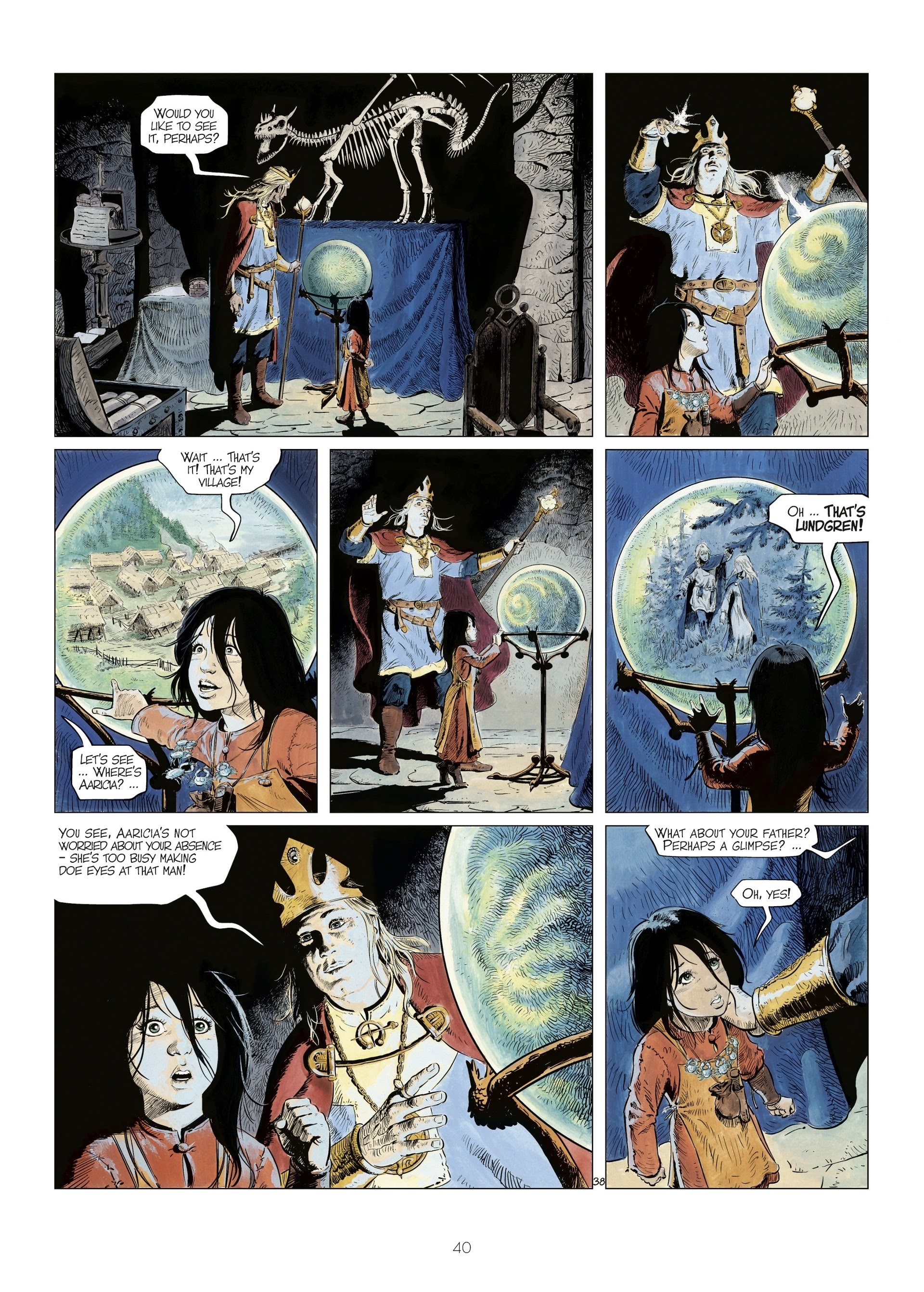 Read online The World of Thorgal: Wolfcub comic -  Issue #1 - 42