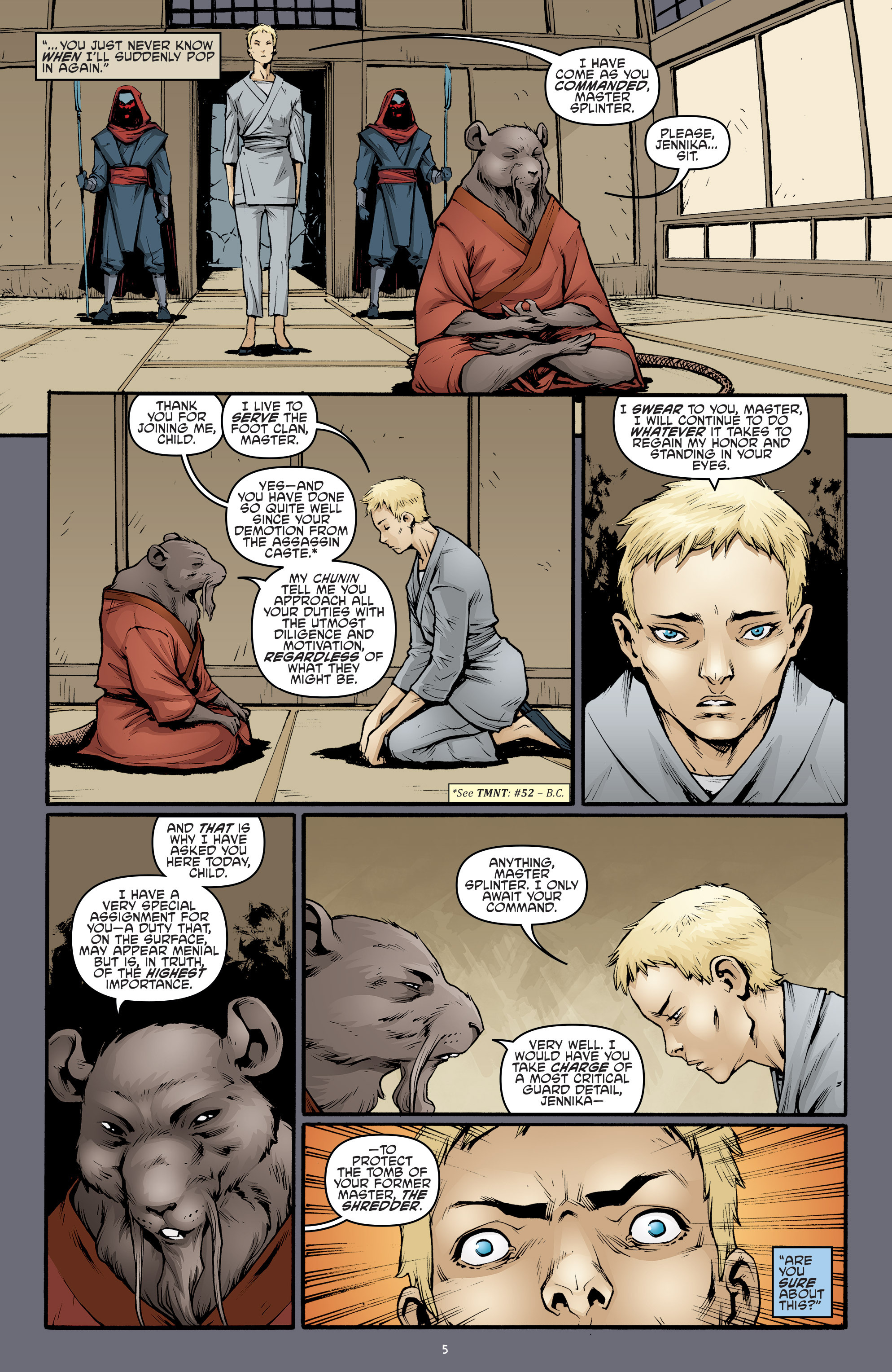 Read online Teenage Mutant Ninja Turtles (2011) comic -  Issue #56 - 7