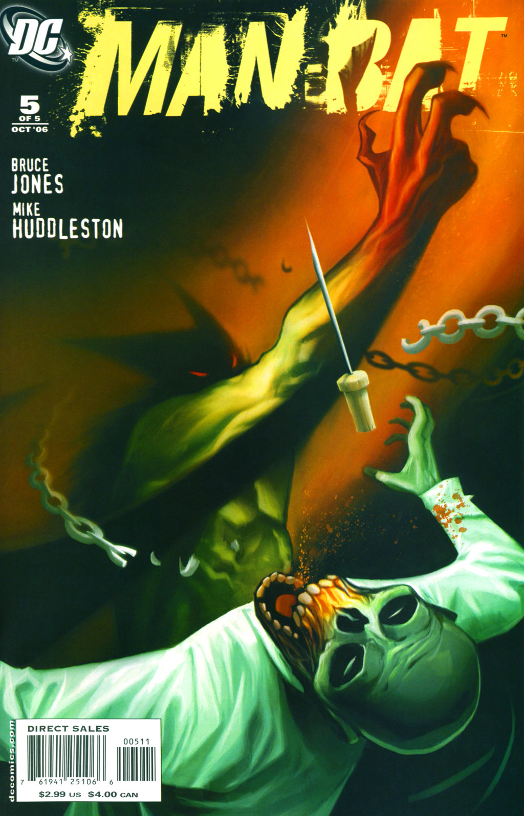 Read online Man-Bat (2006) comic -  Issue #5 - 1