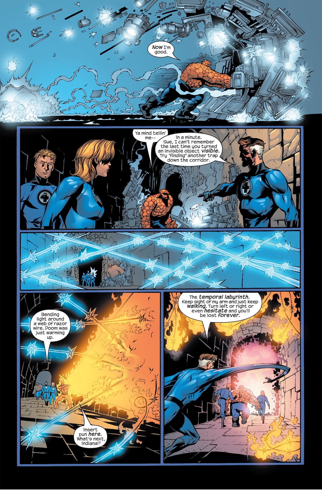 Read online Fantastic Four by Waid & Wieringo Ultimate Collection comic -  Issue # TPB 3 - 42