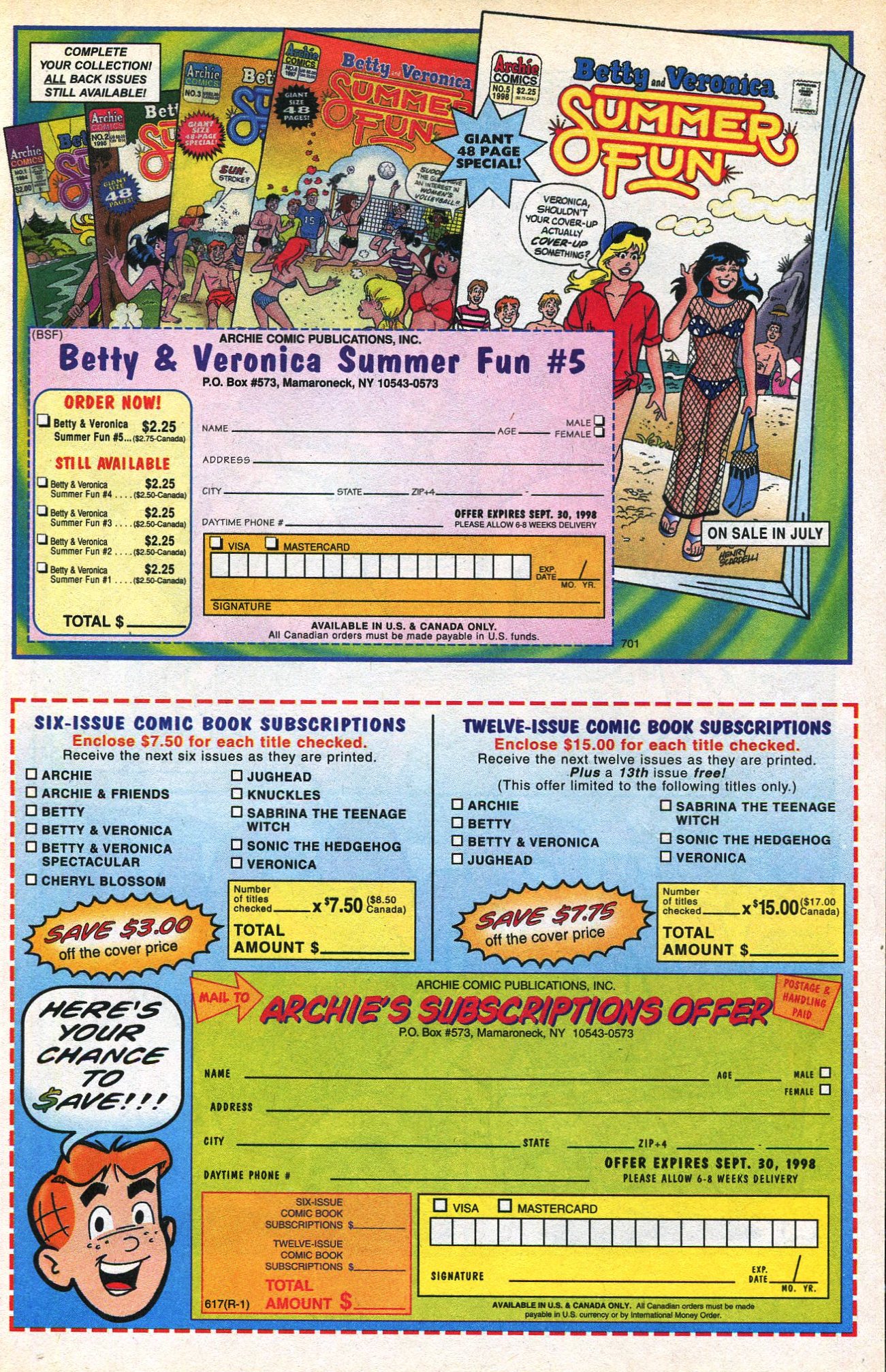 Read online Archie & Friends (1992) comic -  Issue #31 - 11