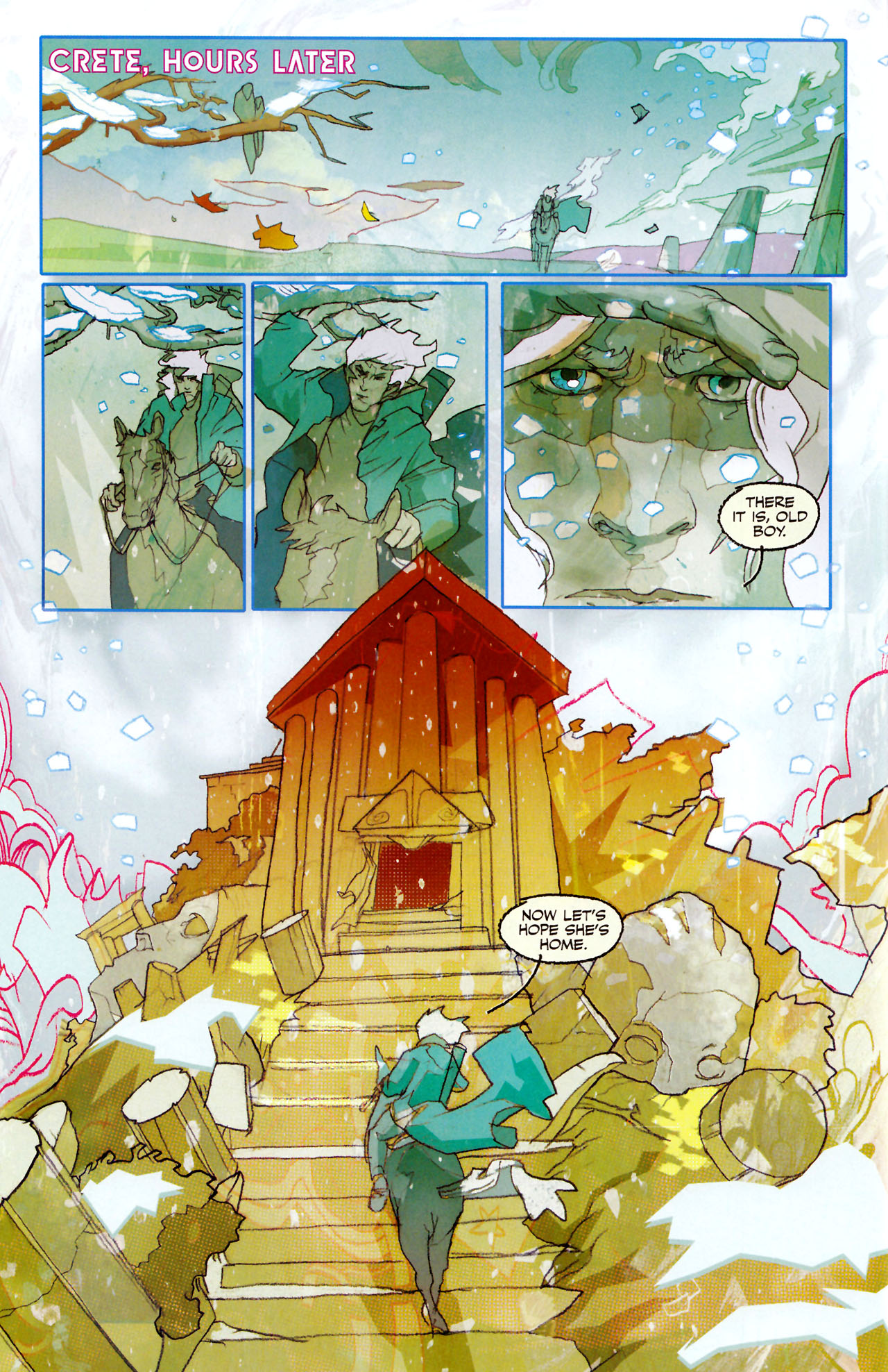 Read online Olympus (2009) comic -  Issue #3 - 12