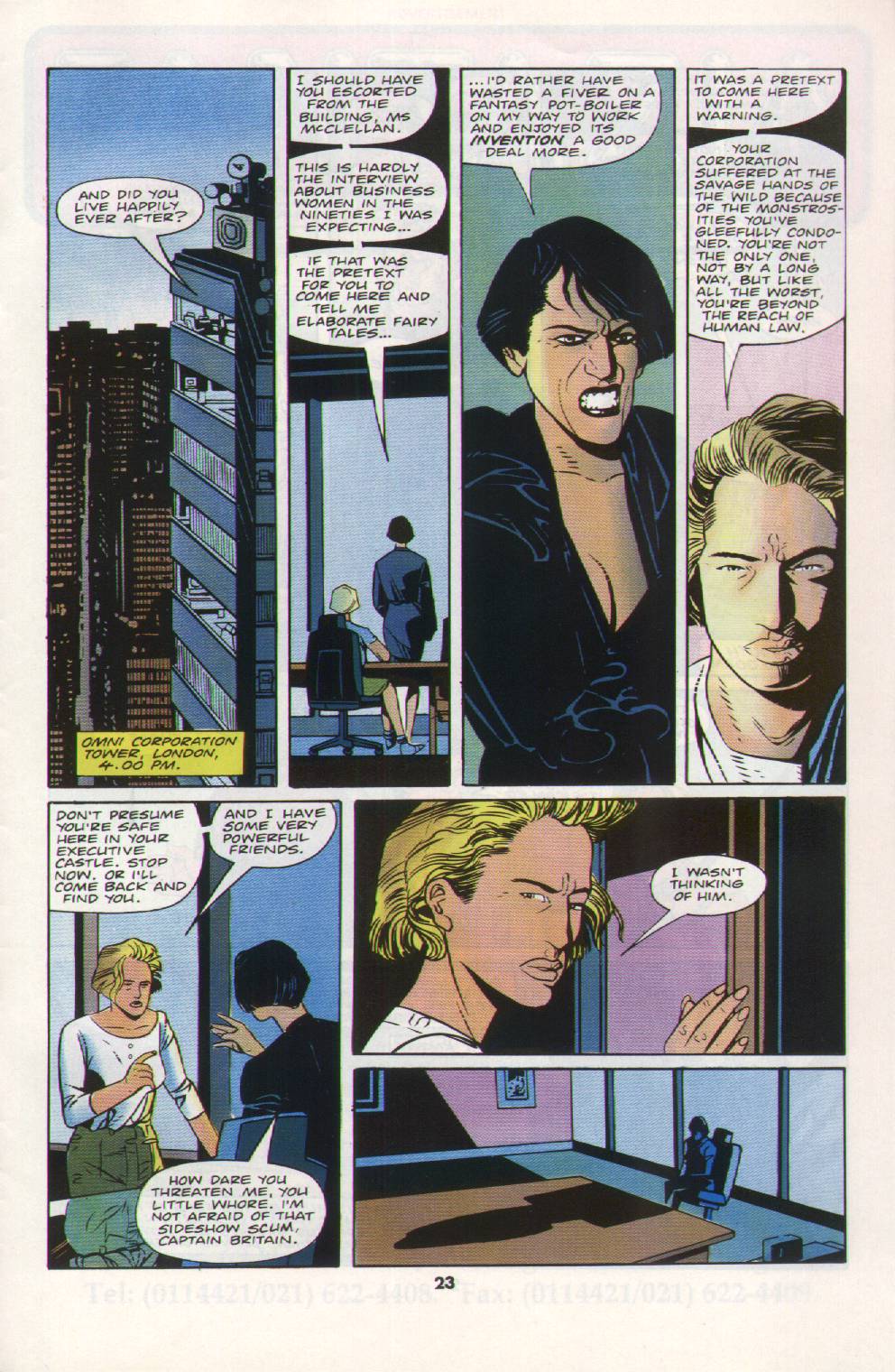 Read online The Knights of Pendragon comic -  Issue #6 - 23