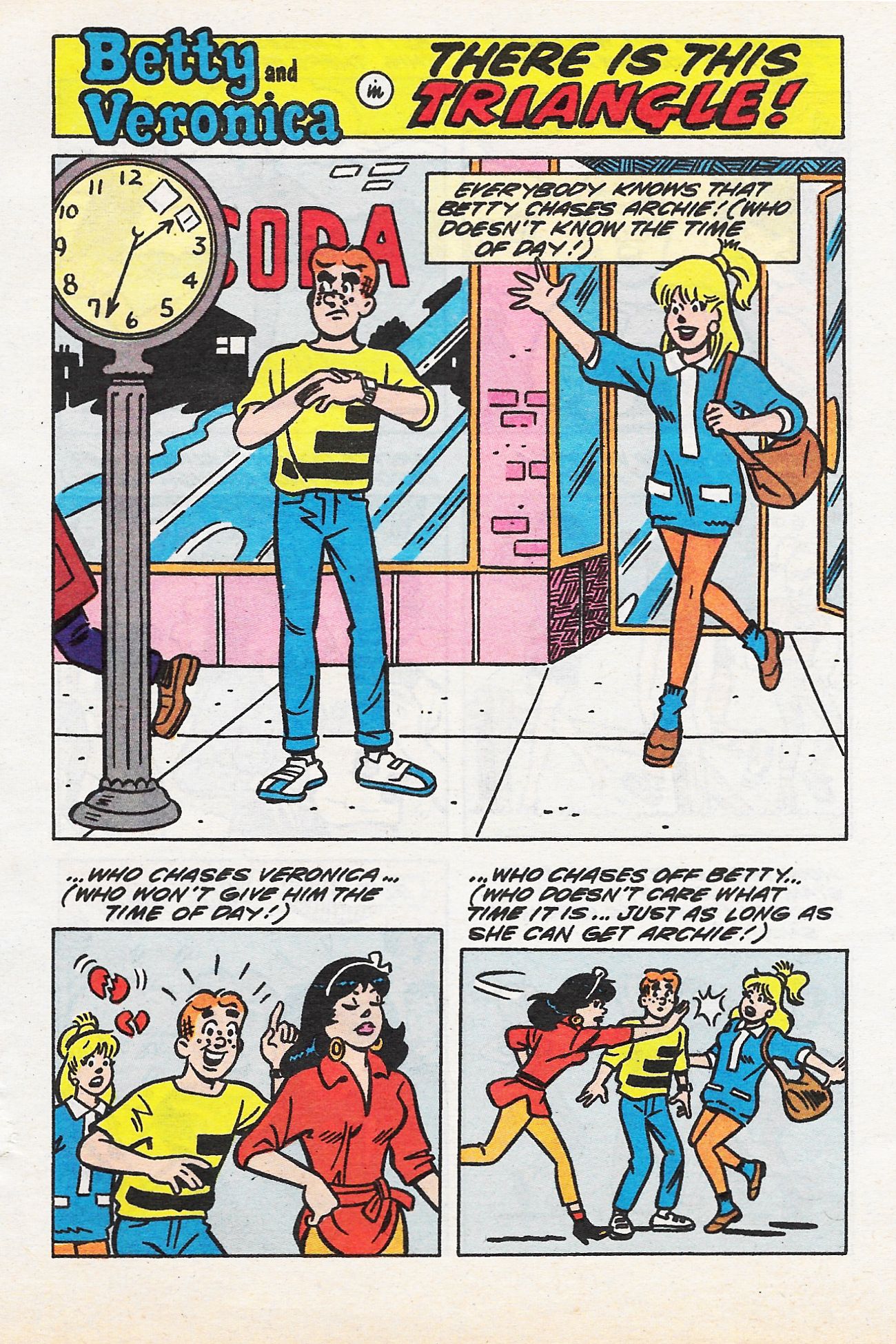 Read online Betty and Veronica Digest Magazine comic -  Issue #58 - 55