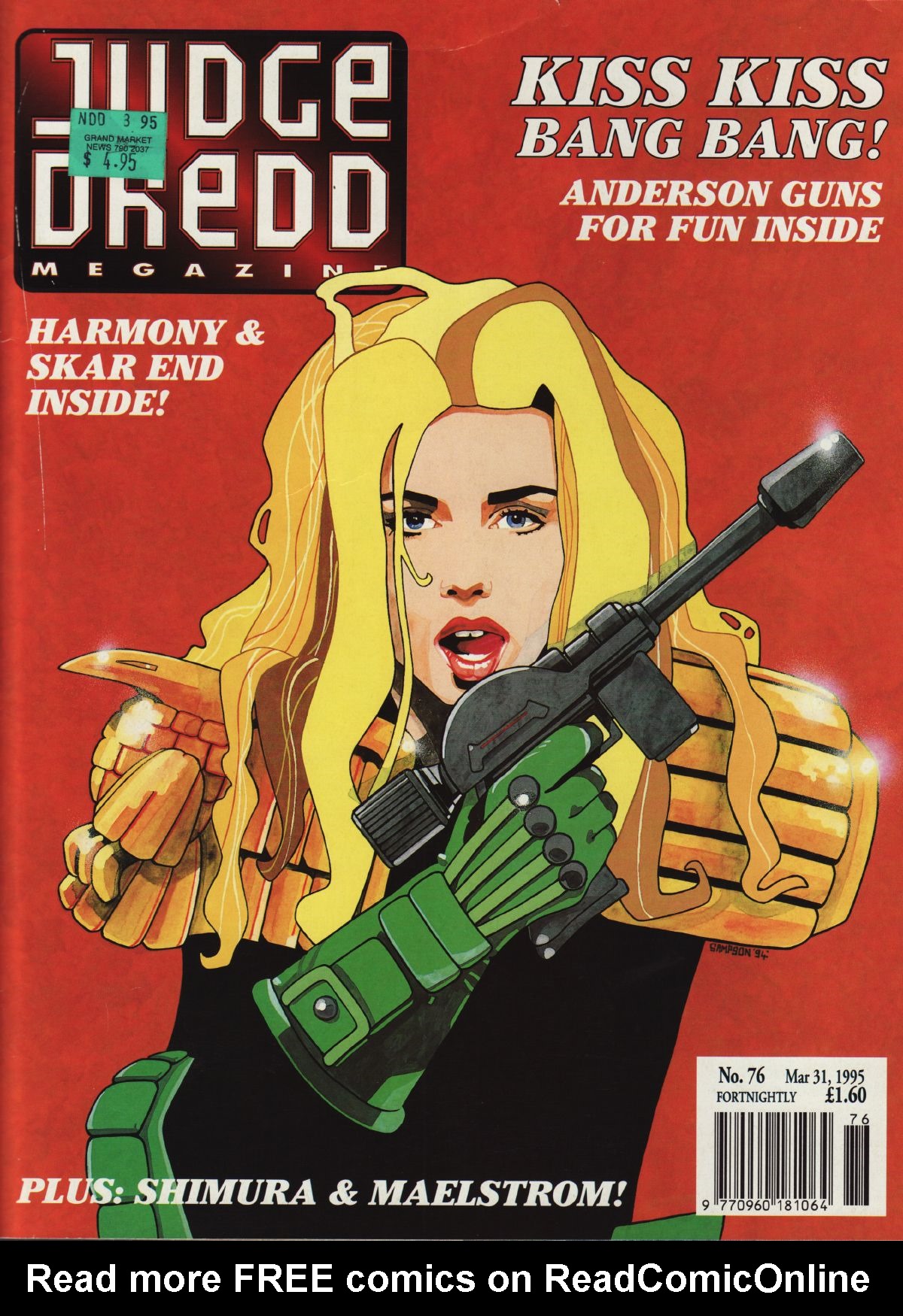 Read online Judge Dredd: The Megazine (vol. 2) comic -  Issue #76 - 1