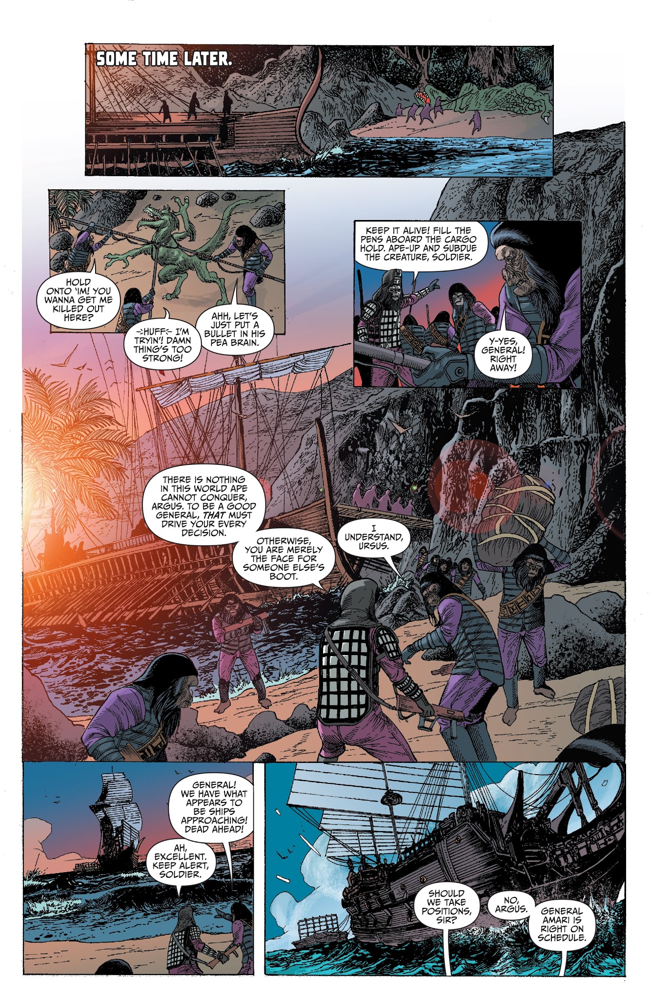 Read online Kong on the Planet of the Apes comic -  Issue #3 - 8
