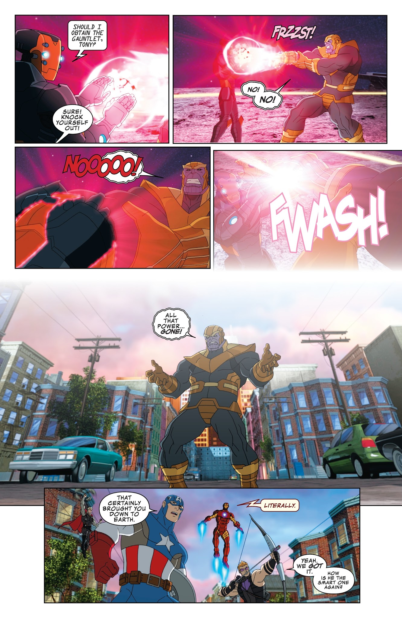 Read online Avengers vs. Thanos (2018) comic -  Issue # TPB - 85