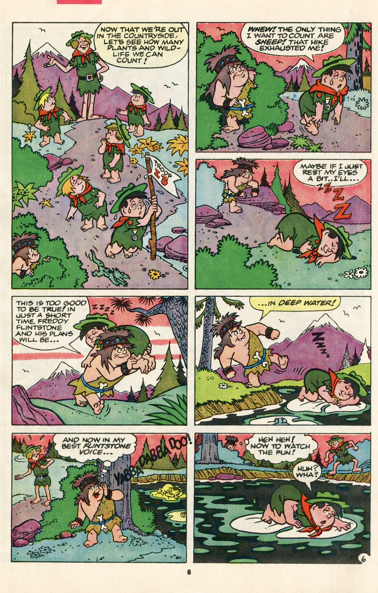 Read online The Flintstone Kids comic -  Issue #8 - 10