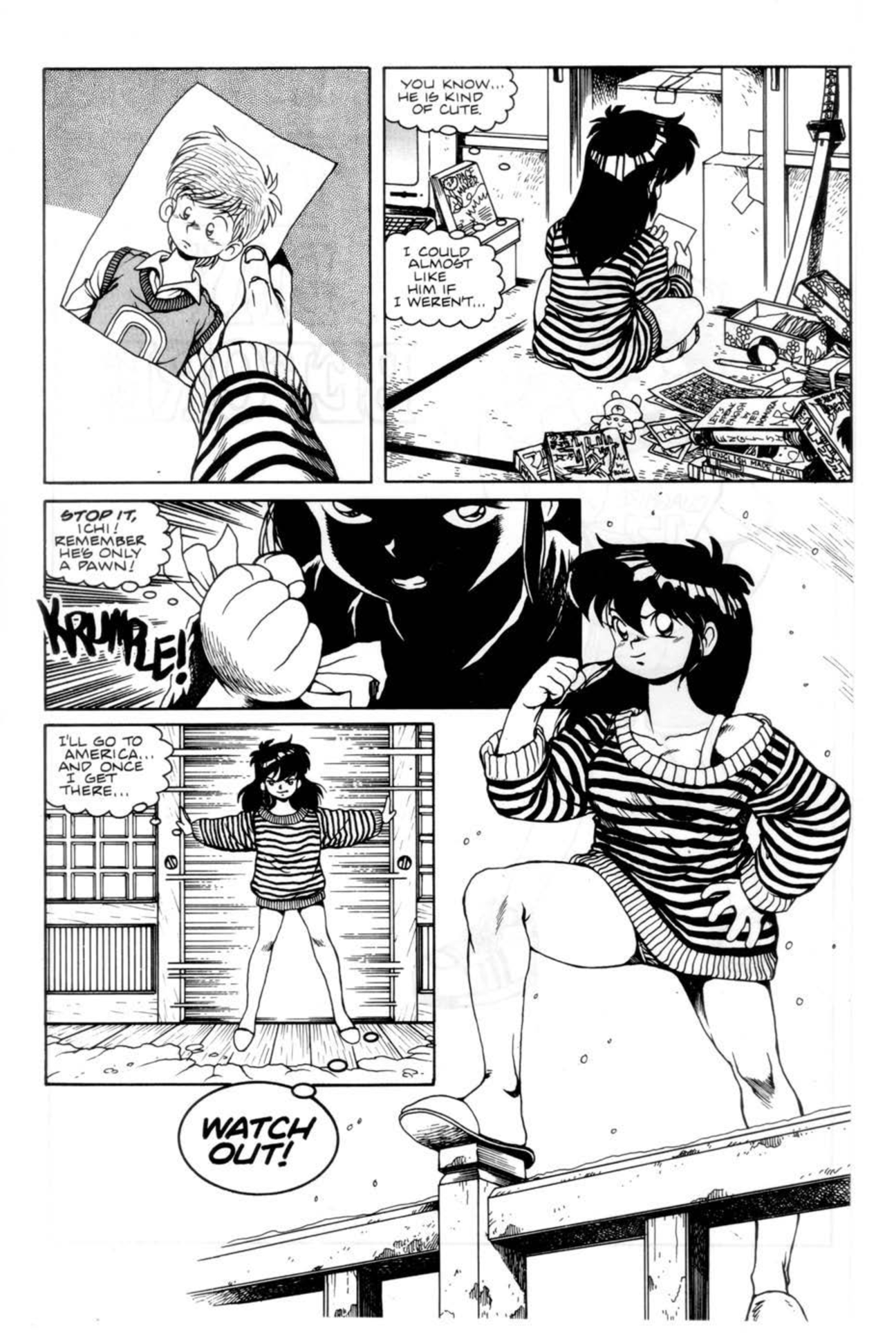 Read online Ninja High School (1986) comic -  Issue #0 - 23