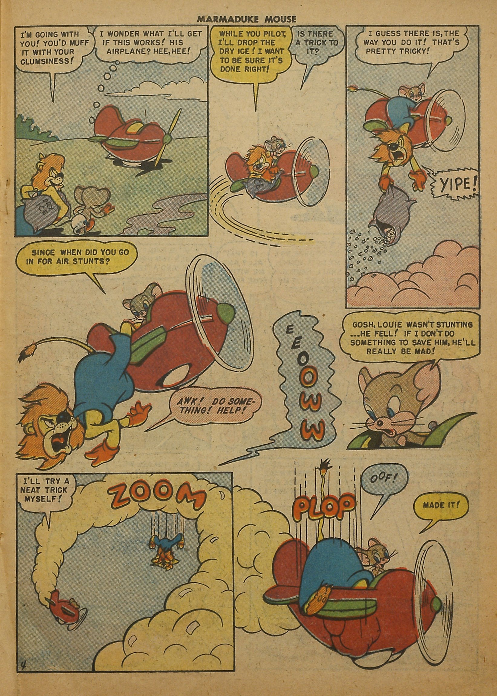Read online Marmaduke Mouse comic -  Issue #18 - 19
