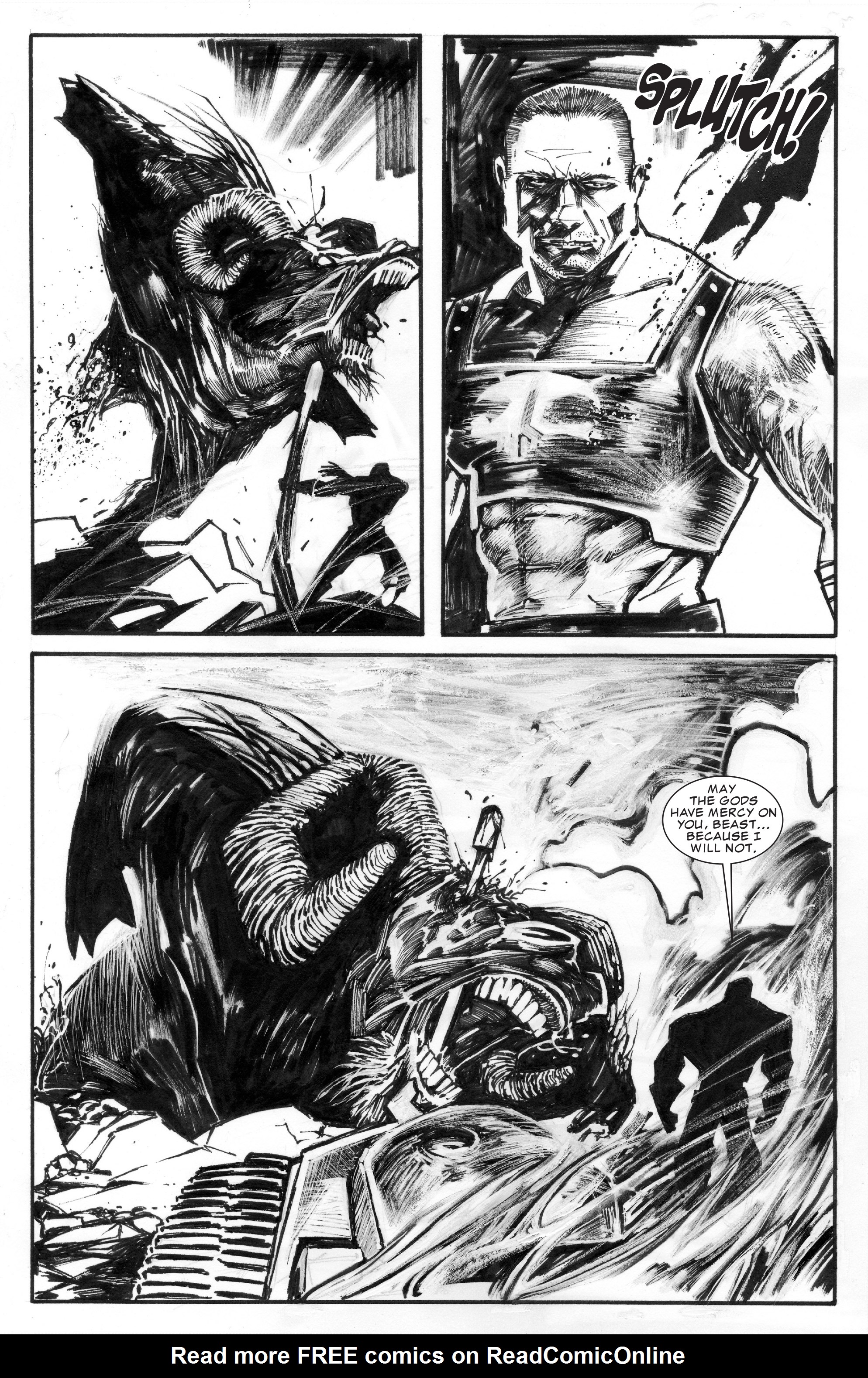 Read online The Savage Axe of Ares (B&W) comic -  Issue # Full - 42