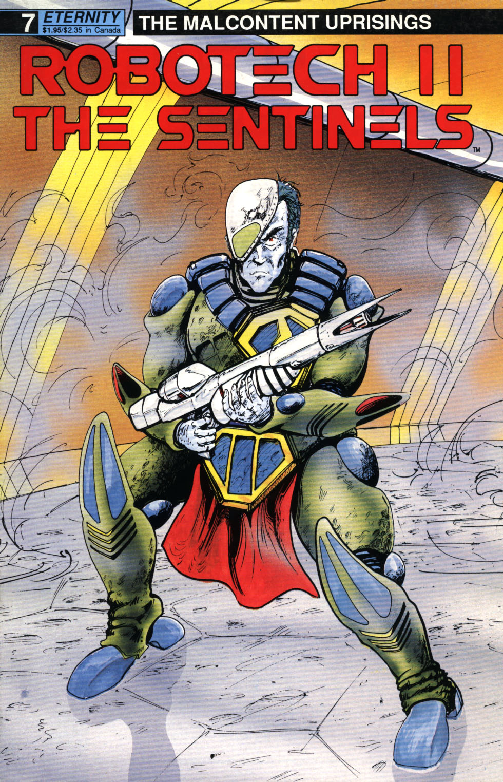 Read online Robotech II: The Sentinels - The Malcontent Uprisings comic -  Issue #7 - 1