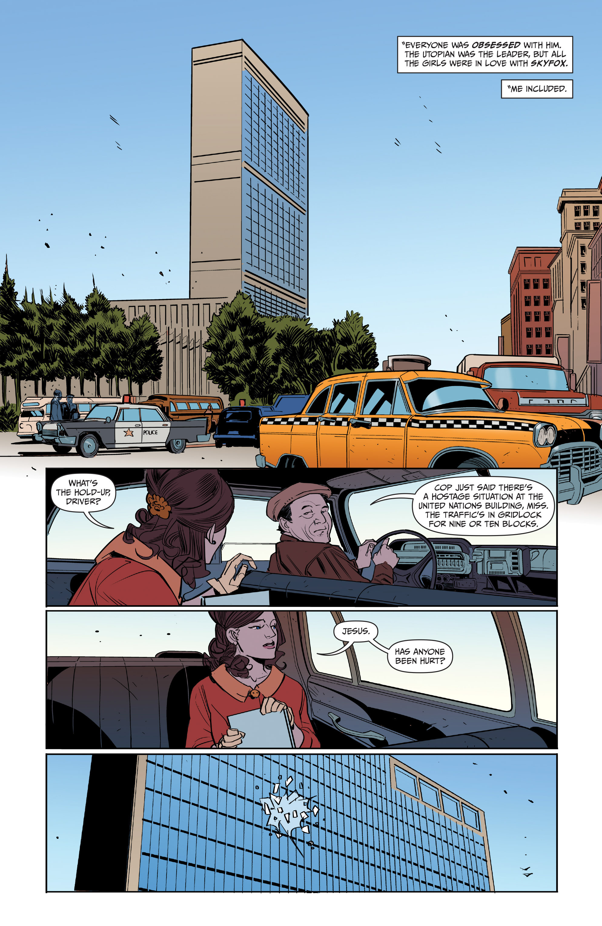 Read online Jupiter's Circle comic -  Issue #5 - 9