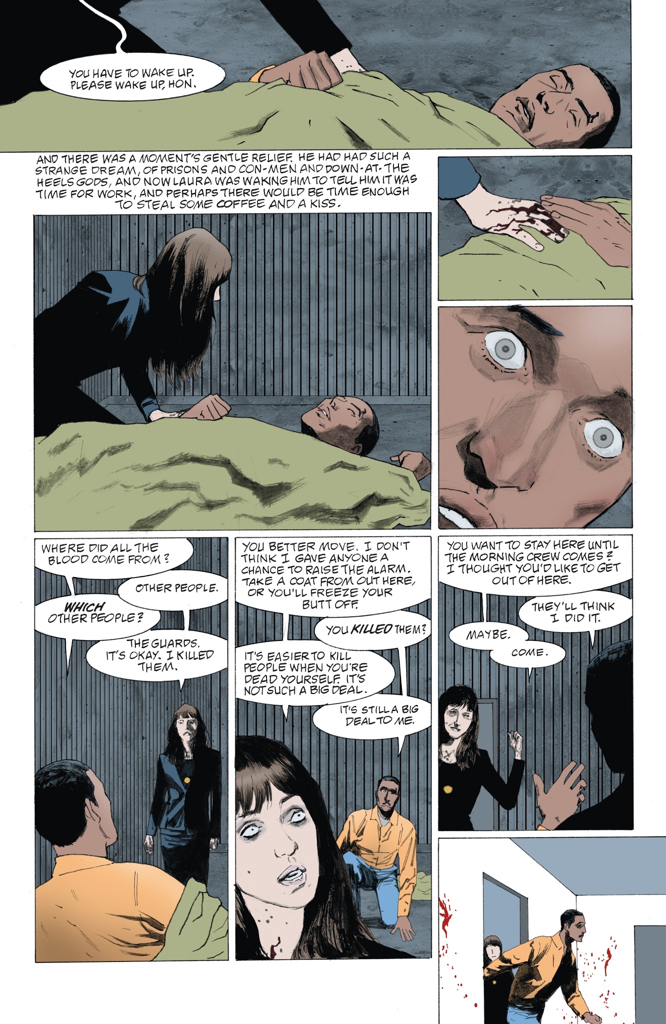 Read online American Gods: Shadows comic -  Issue #6 - 24