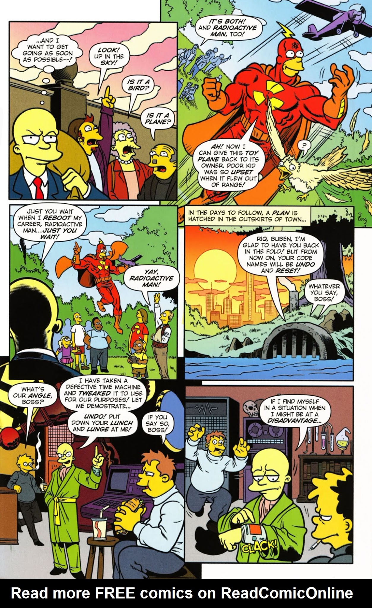 Read online Bongo Comics Presents Simpsons Super Spectacular comic -  Issue #10 - 19
