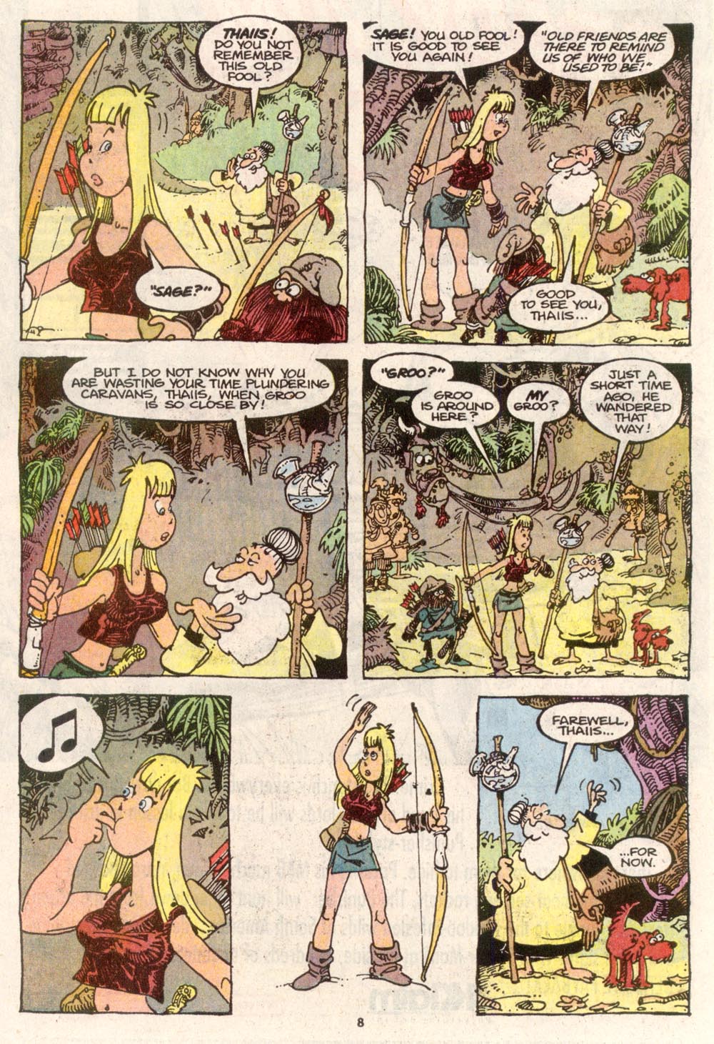 Read online Sergio Aragonés Groo the Wanderer comic -  Issue #81 - 7