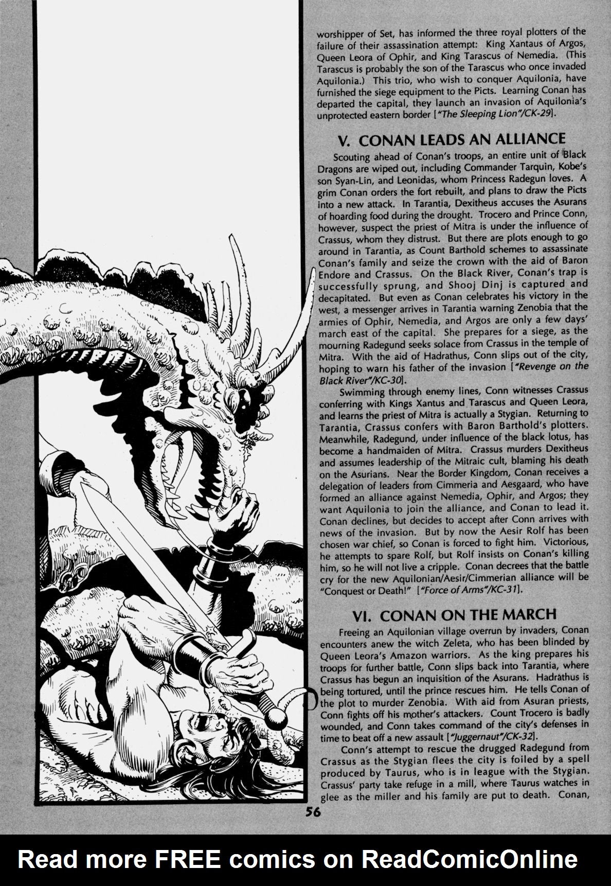 Read online Conan Saga comic -  Issue #94 - 58