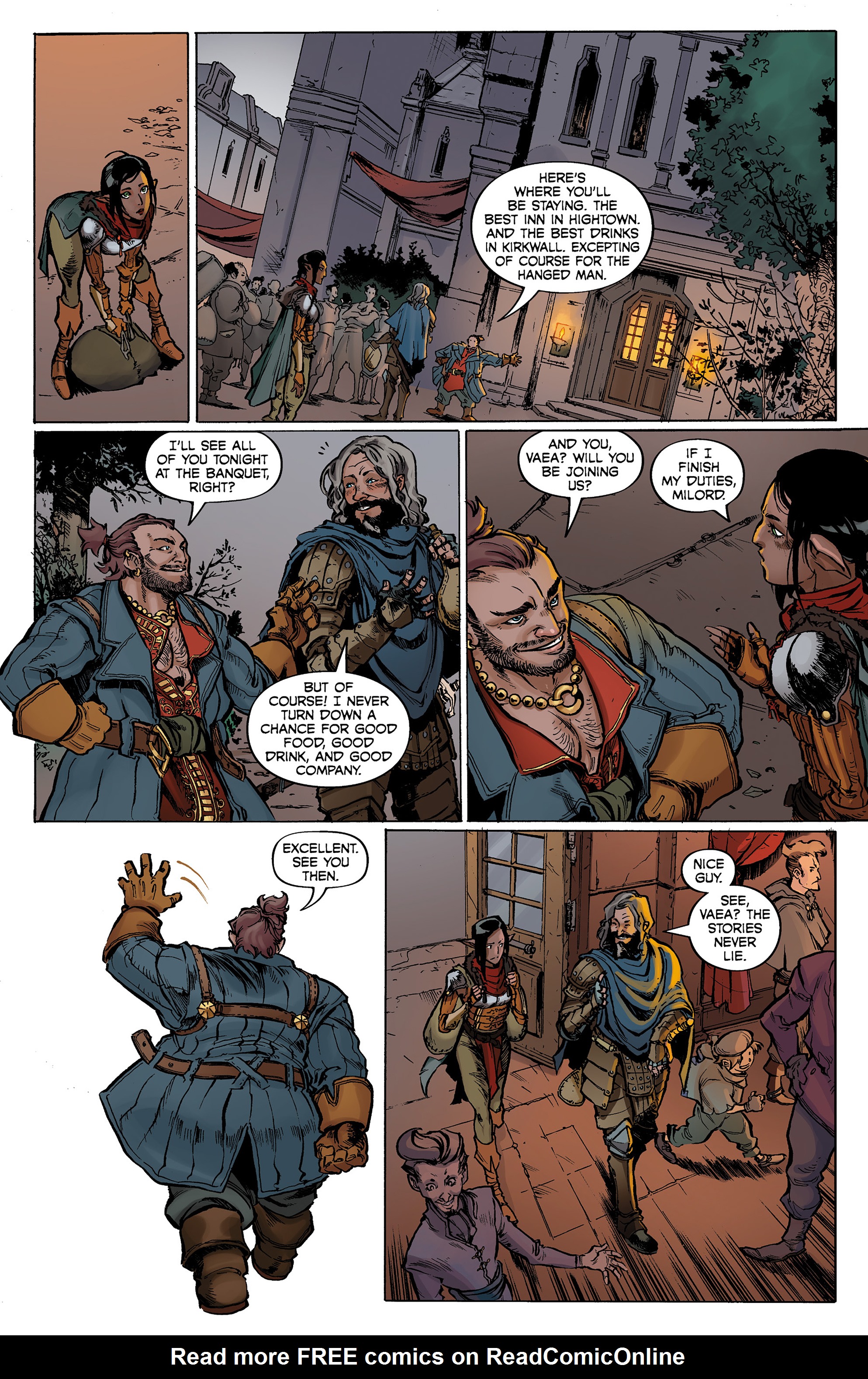Read online Dragon Age: Knight Errant comic -  Issue #1 - 9