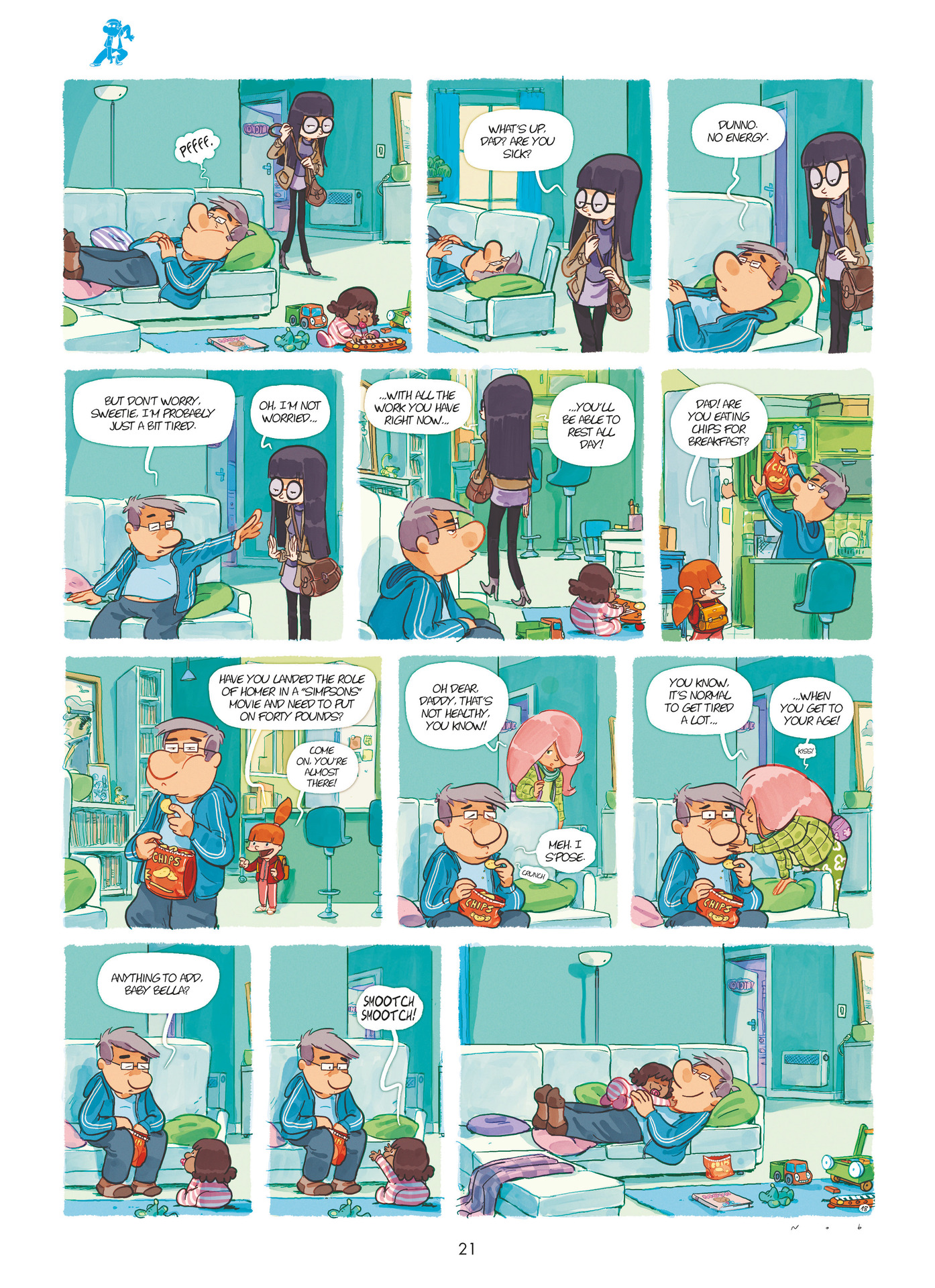 Read online Dad comic -  Issue #1 - 21