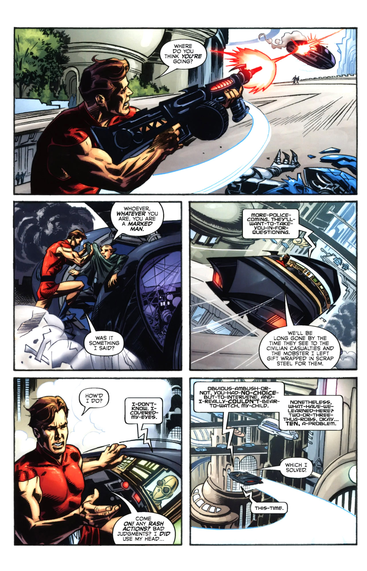 Read online Magnus, Robot Fighter (2010) comic -  Issue #1 - 17