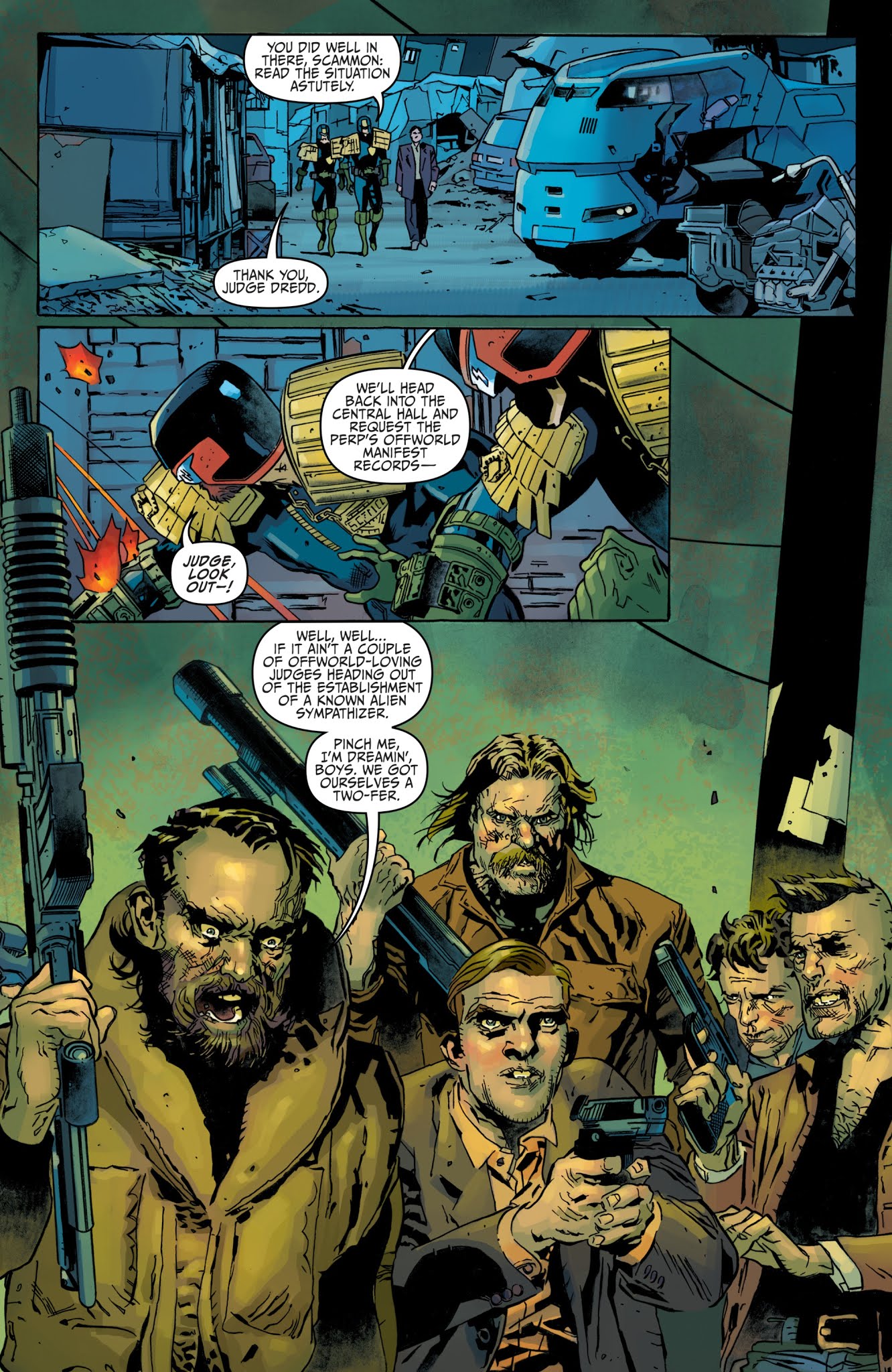 Read online Judge Dredd: Toxic comic -  Issue #2 - 14