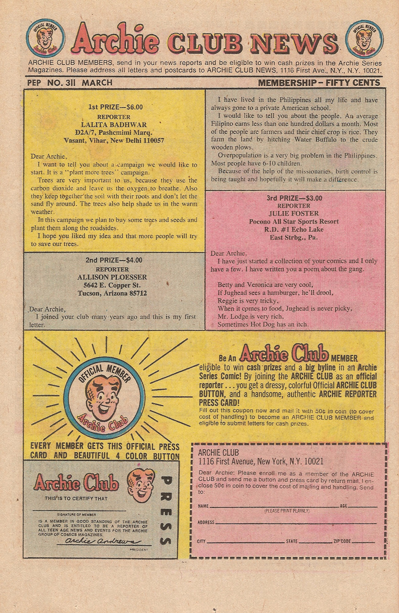 Read online Pep Comics comic -  Issue #311 - 26