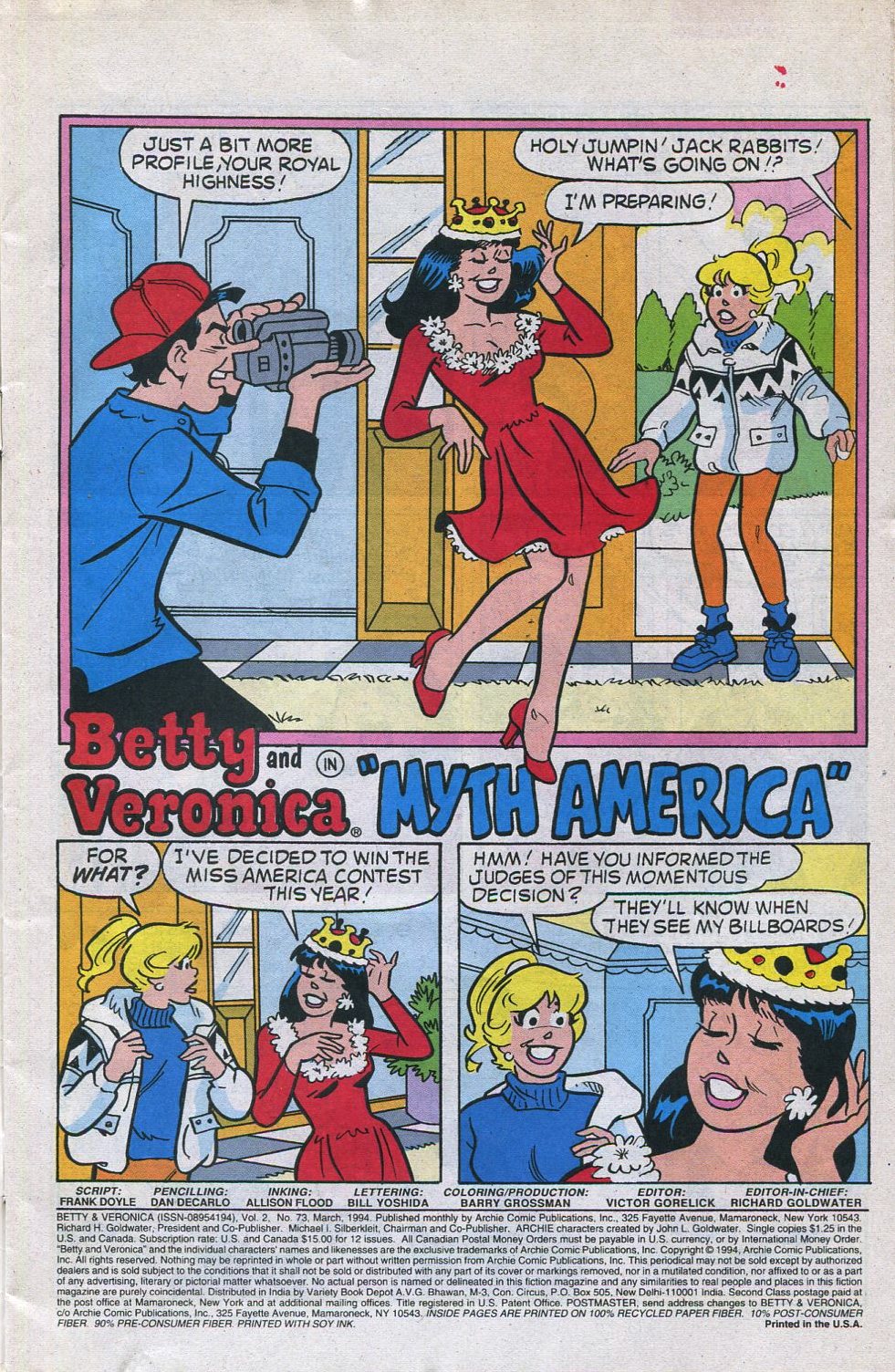 Read online Betty and Veronica (1987) comic -  Issue #73 - 3