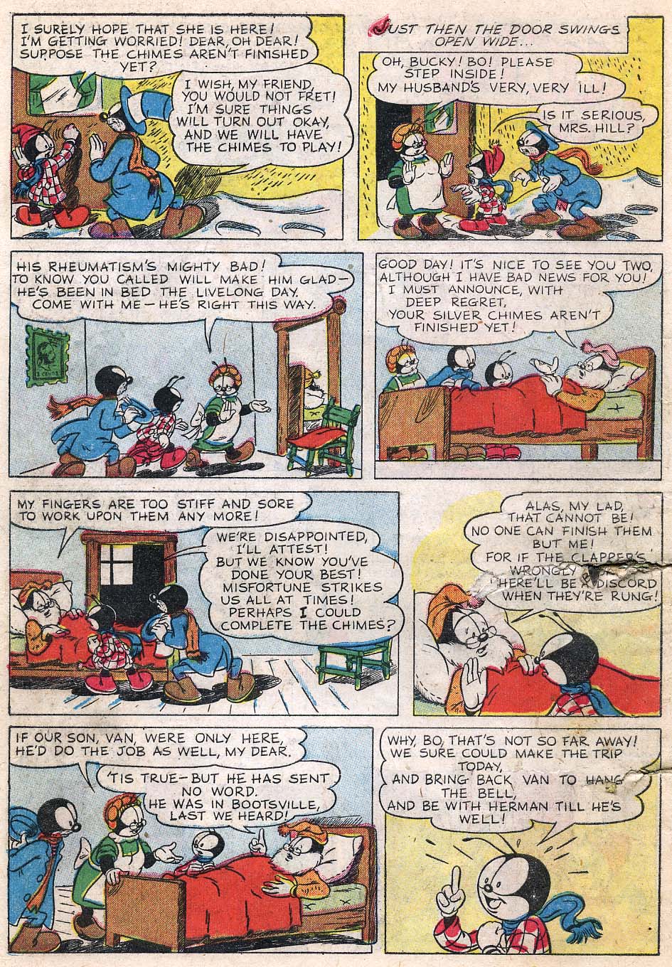 Read online Walt Disney's Comics and Stories comic -  Issue #100 - 14