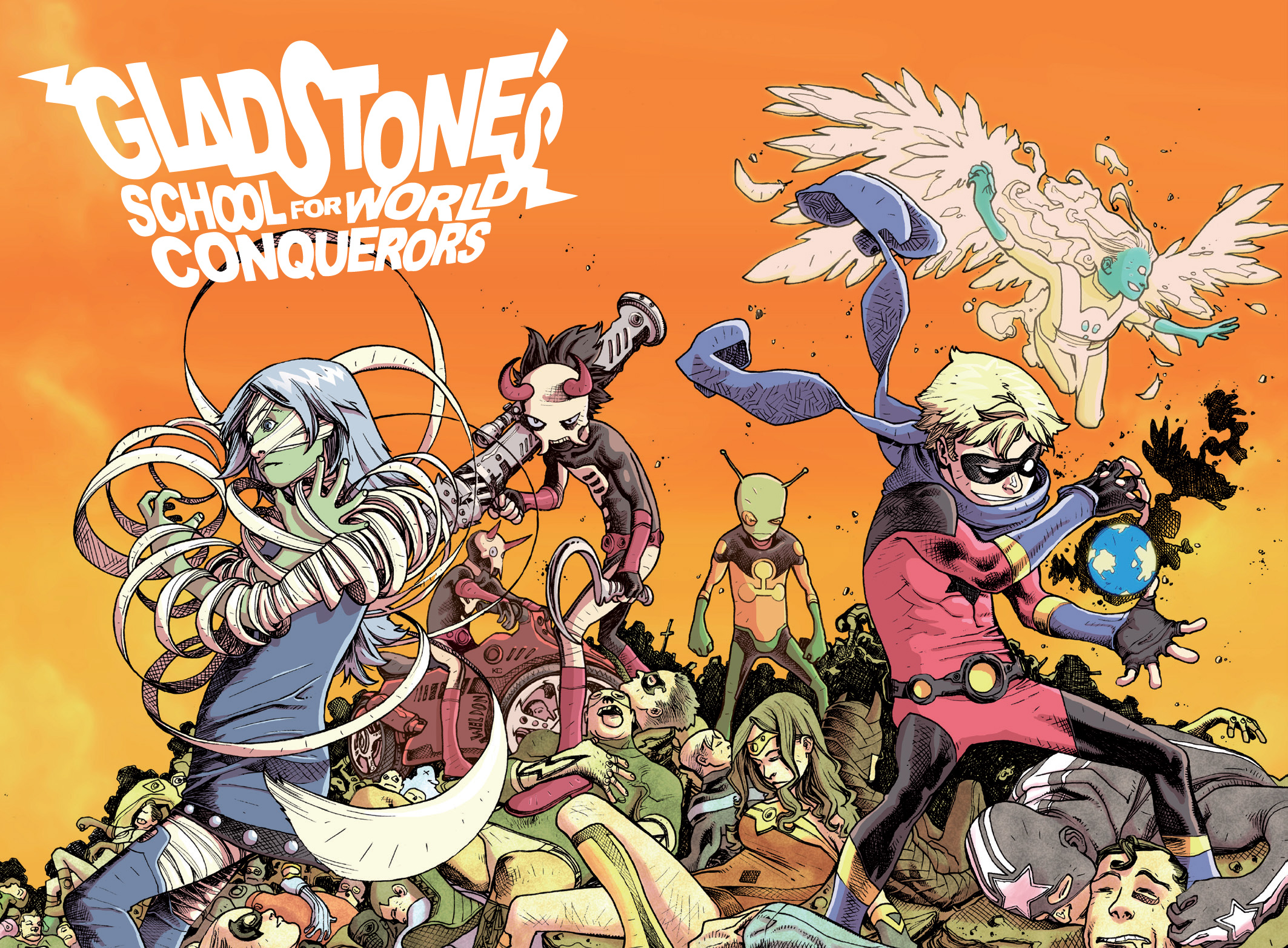 Read online Gladstone's School for World Conquerors (2013) comic -  Issue #5 - 1