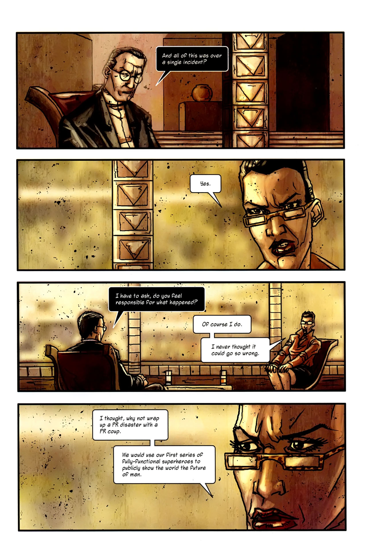 Read online Transhuman comic -  Issue #3 - 7