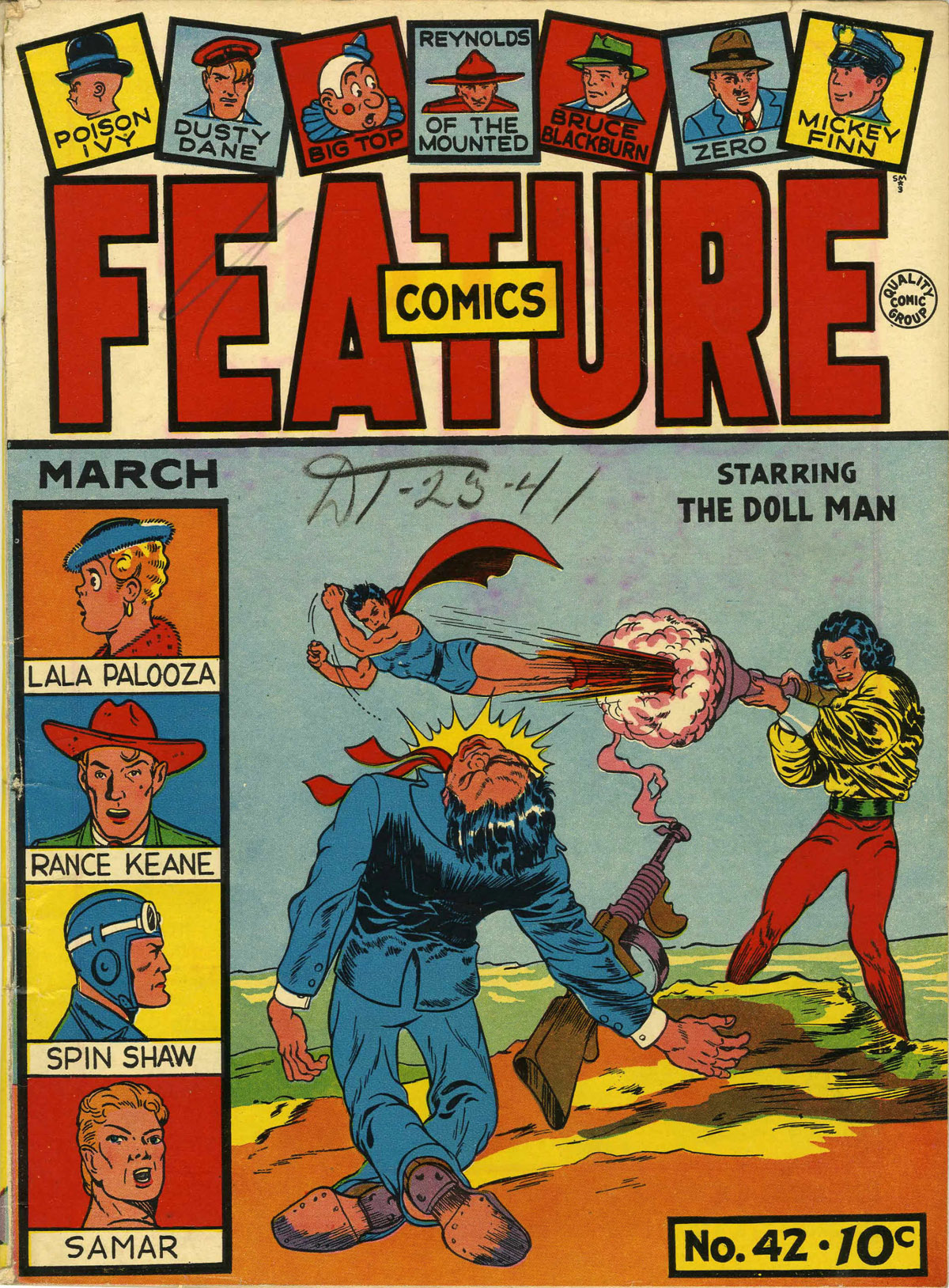 Read online Feature Comics comic -  Issue #42 - 1