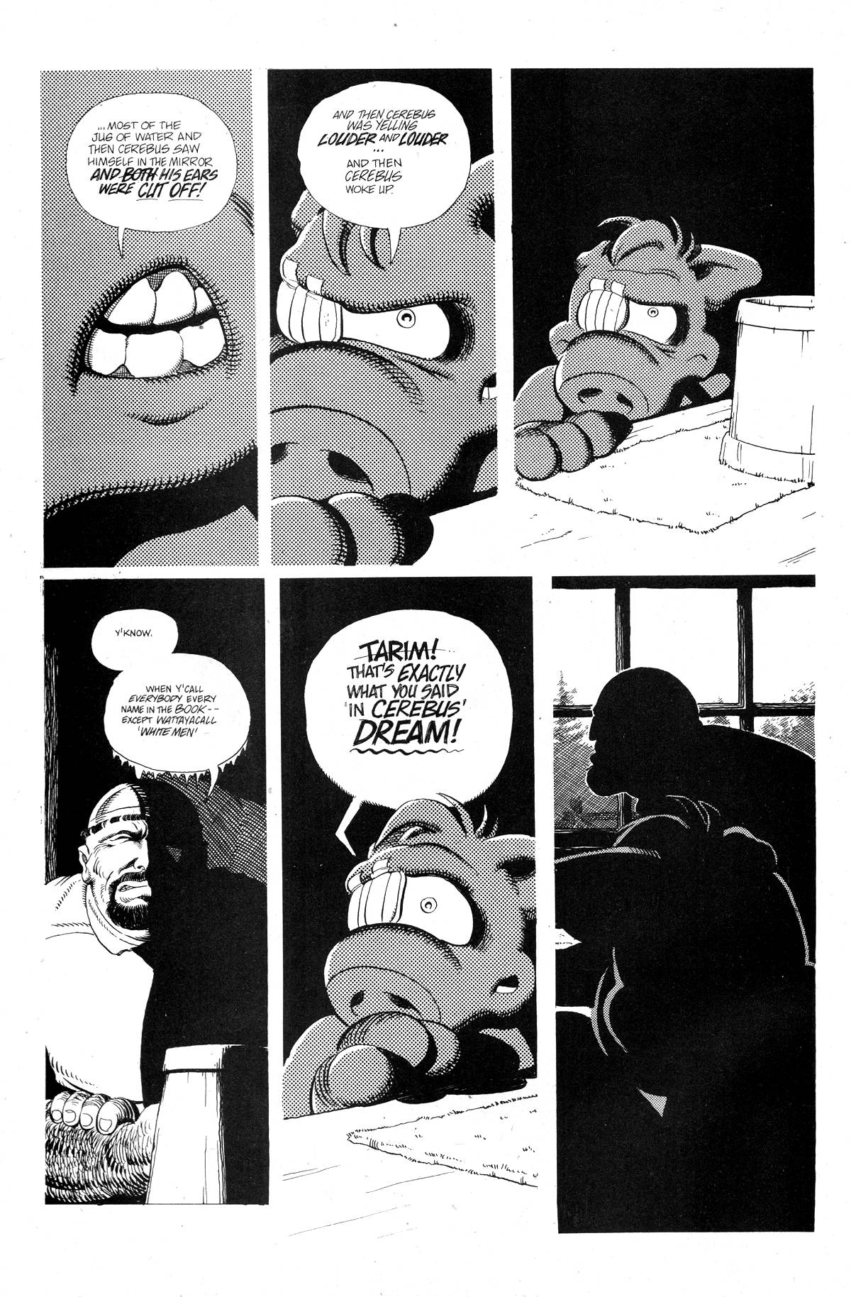 Read online Cerebus comic -  Issue #205 - 6