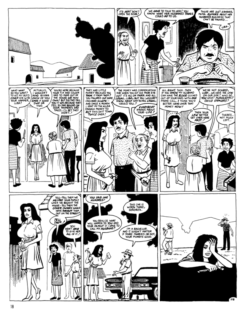 Read online Love and Rockets (1982) comic -  Issue #39 - 20