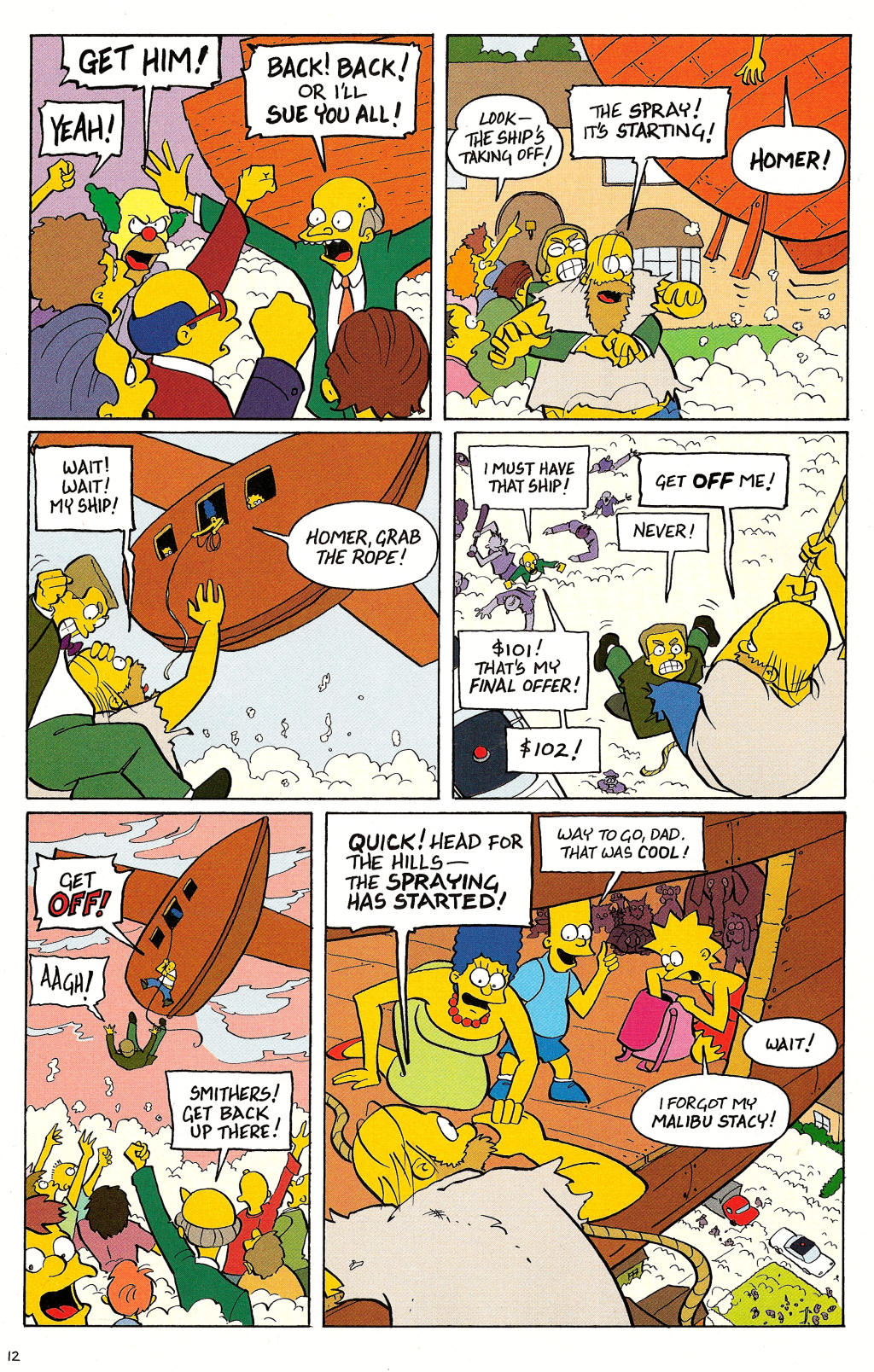 Read online Treehouse of Horror comic -  Issue #12 - 14